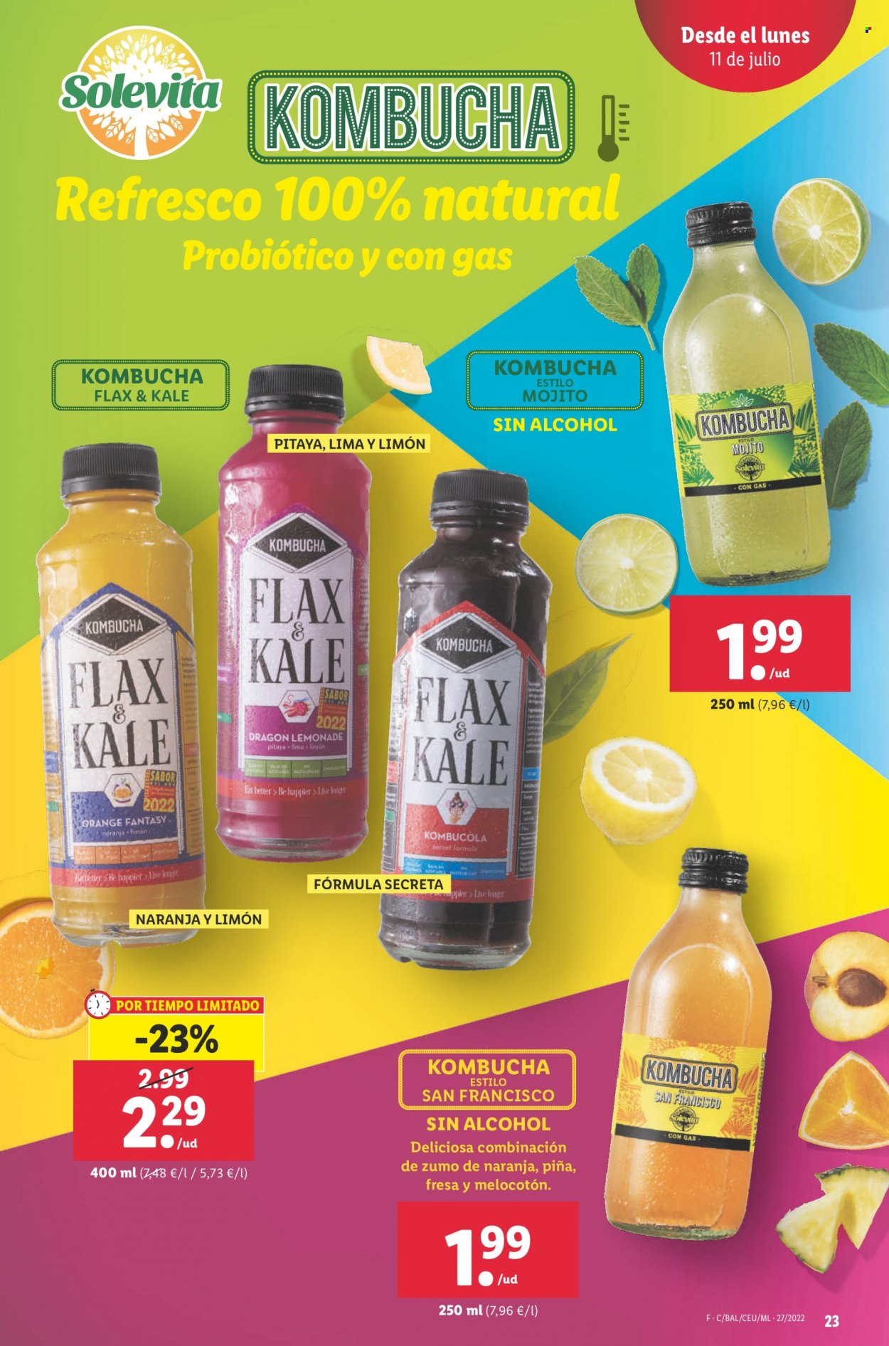 Folleto Lidl - 07/07/22 - 13/07/22. Página 23