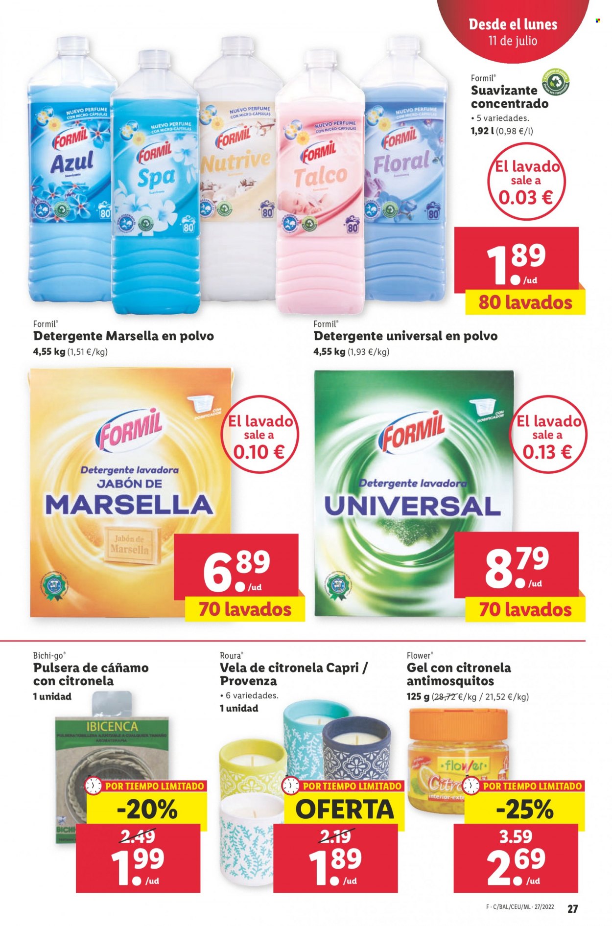 Folleto Lidl - 07/07/22 - 13/07/22. Página 27