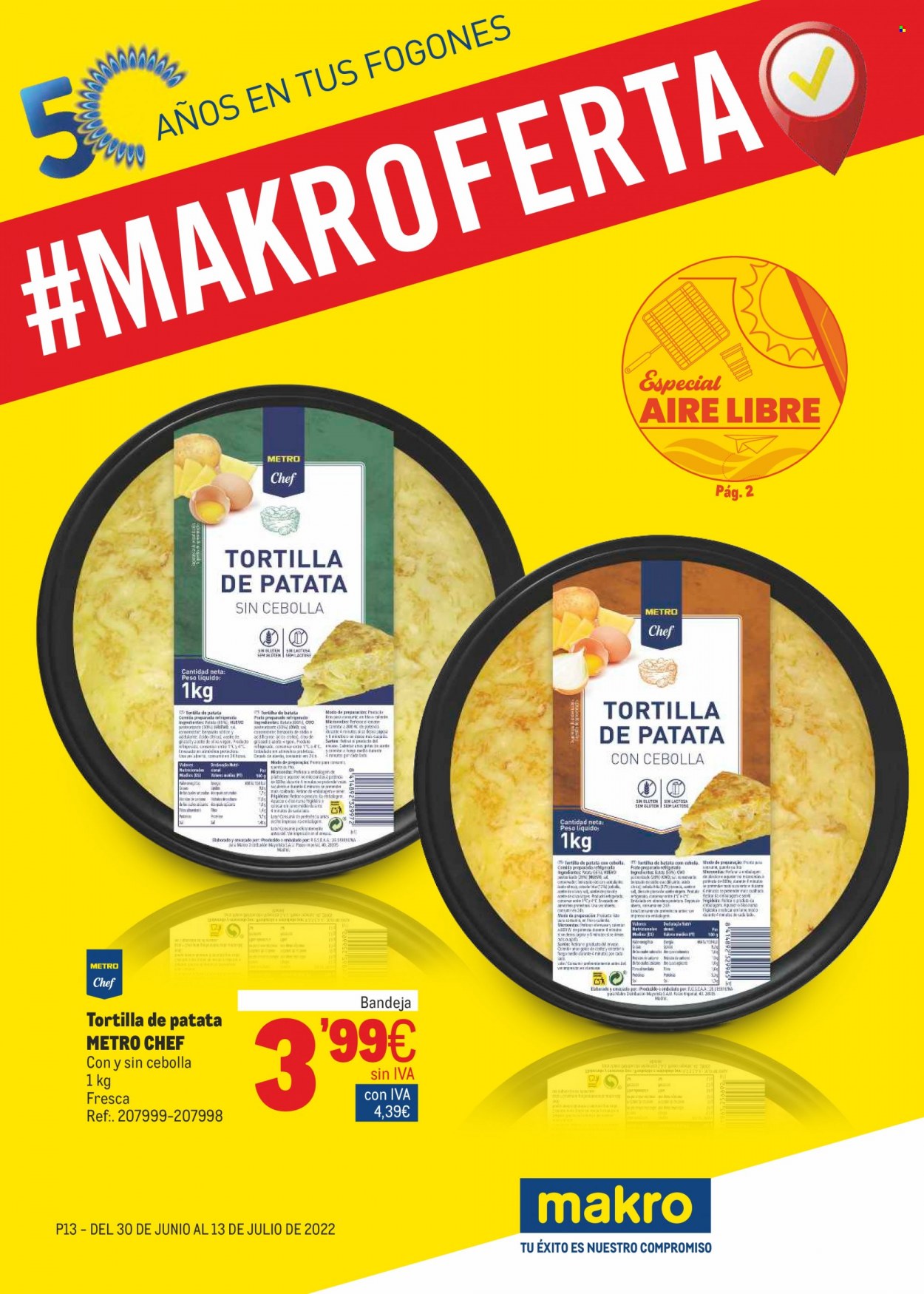 Folleto Makro - 30/06/22 - 13/07/22. Página 1