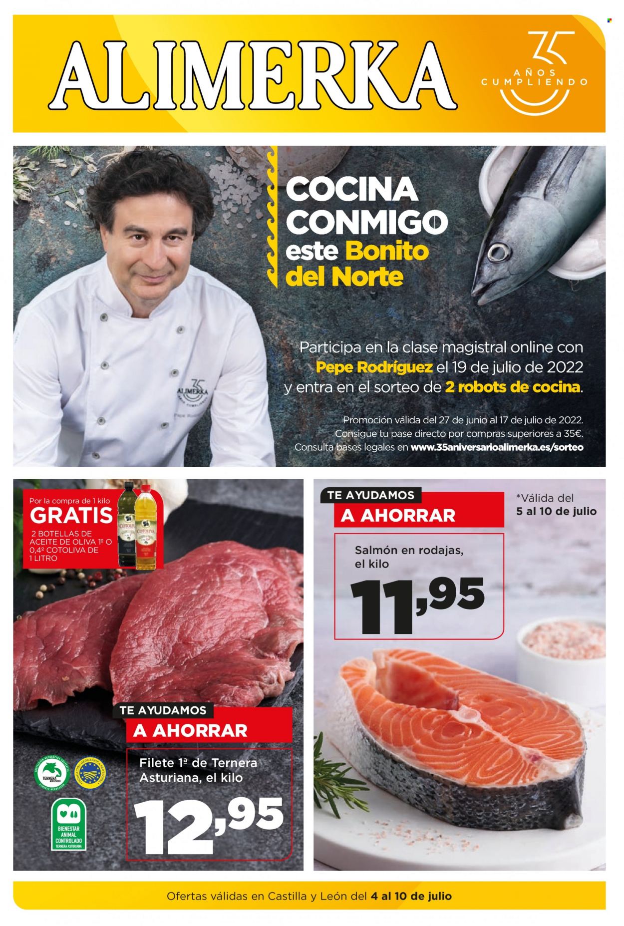 Folleto Alimerka - 04/07/22 - 10/07/22. Página 1