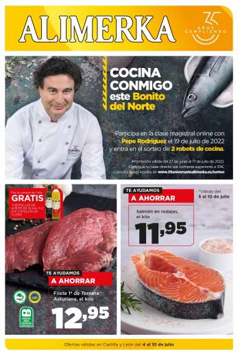 Folleto actual Alimerka - 04/07/22 - 10/07/22.