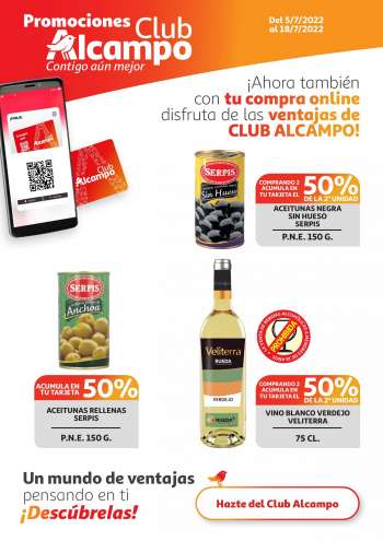 Folleto actual Alcampo - 05/07/22 - 18/07/22.