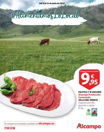 Folleto actual Alcampo - 05/07/22 - 11/07/22.
