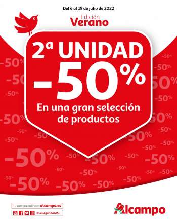 Folleto actual Alcampo - 06/07/22 - 19/07/22.