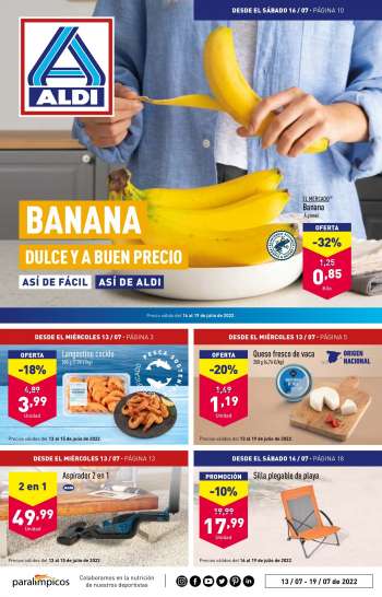 Folleto actual Aldi - 13/07/22 - 19/07/22.