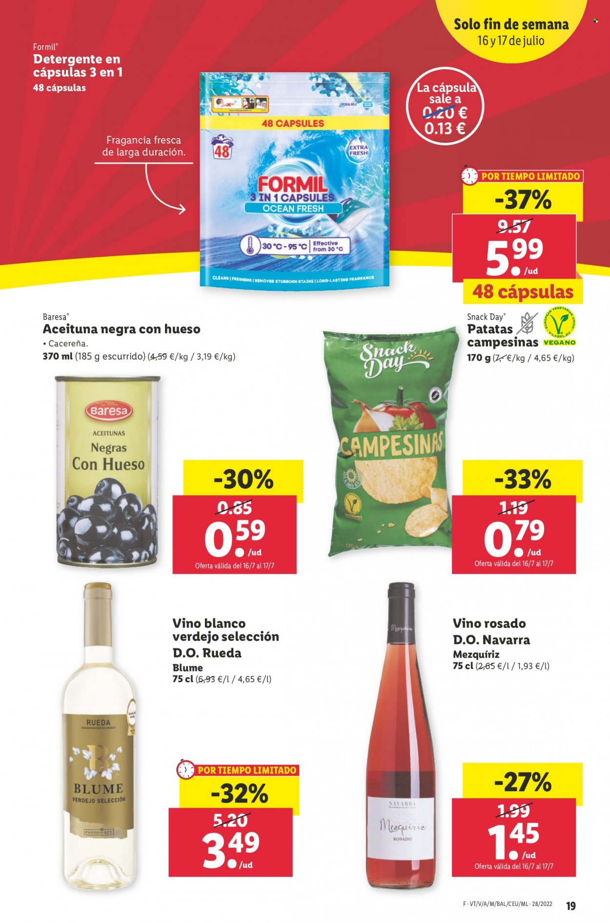 Folleto Lidl - 14/07/22 - 20/07/22. Página 19