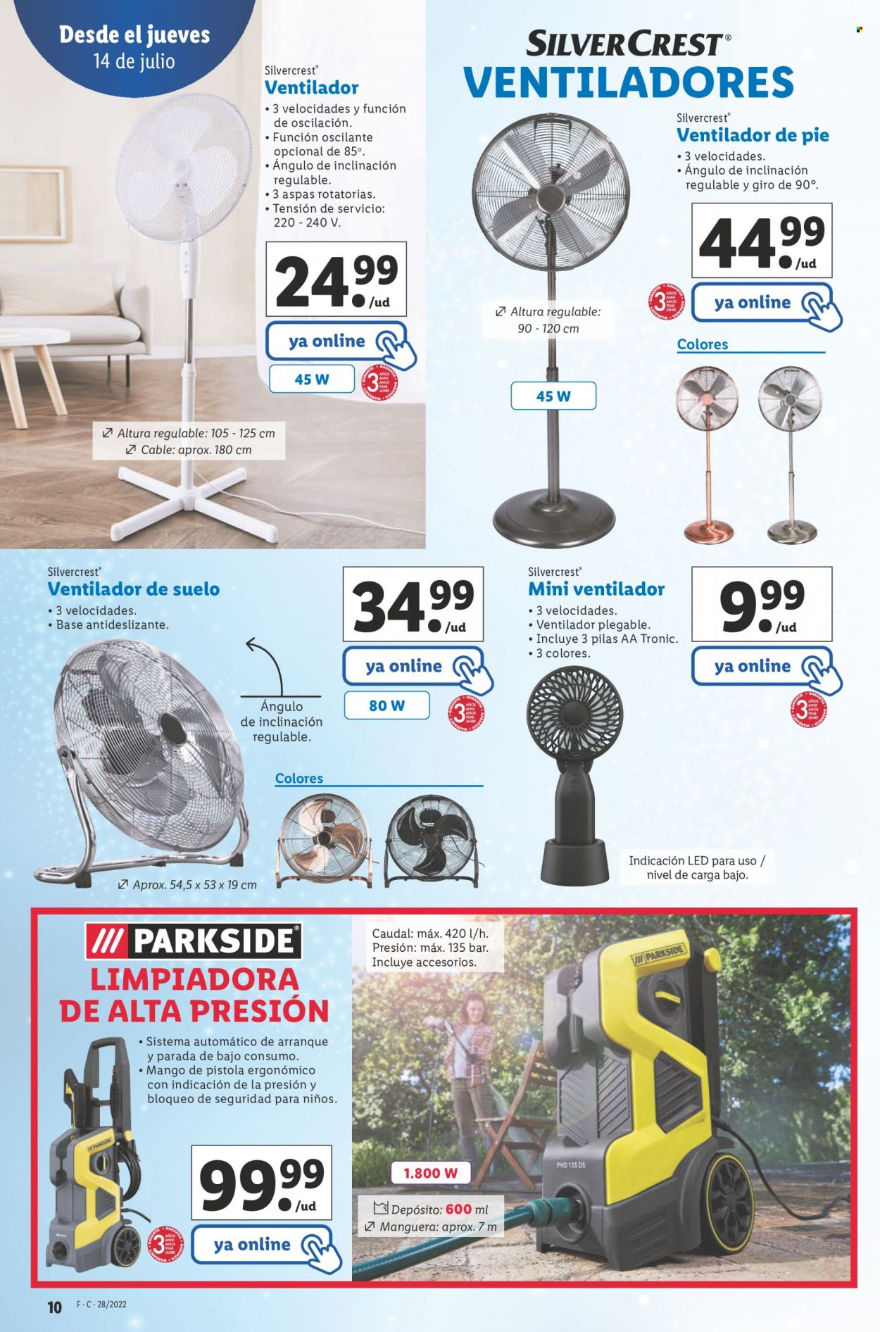 Folleto Lidl - 14/07/22 - 20/07/22. Página 10