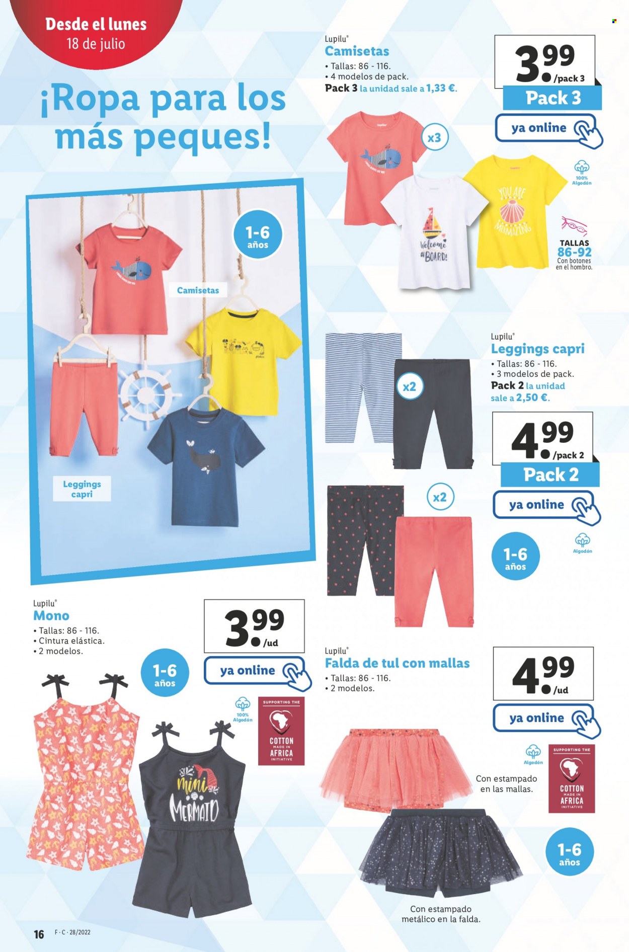 Folleto Lidl - 14/07/22 - 20/07/22. Página 16