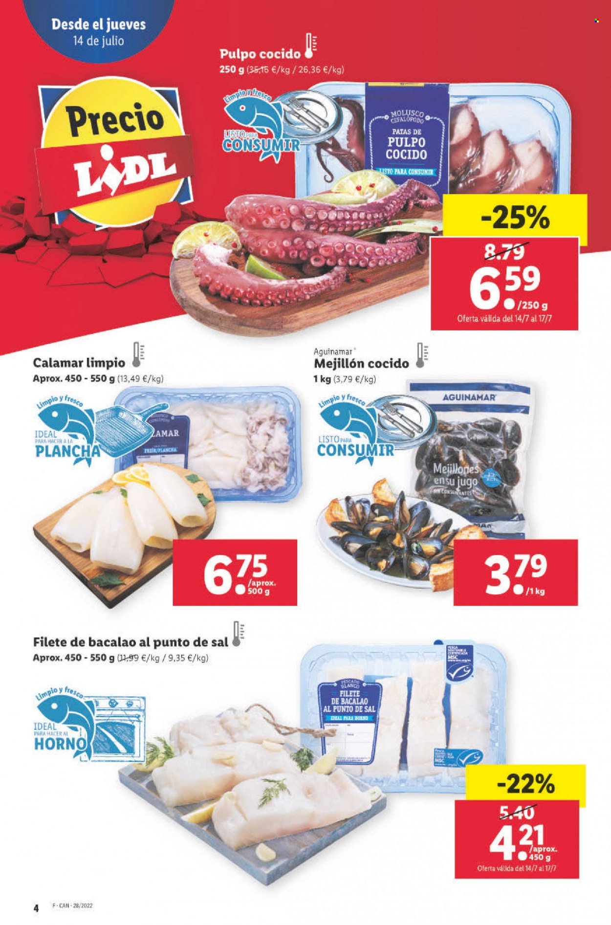 Folleto Lidl - 14/07/22 - 20/07/22. Página 4