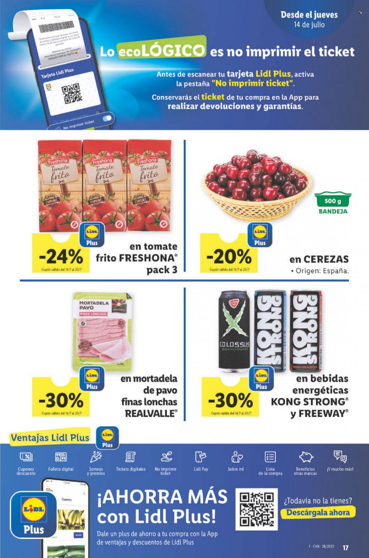 Folleto Lidl - 14/07/22 - 20/07/22. Página 17
