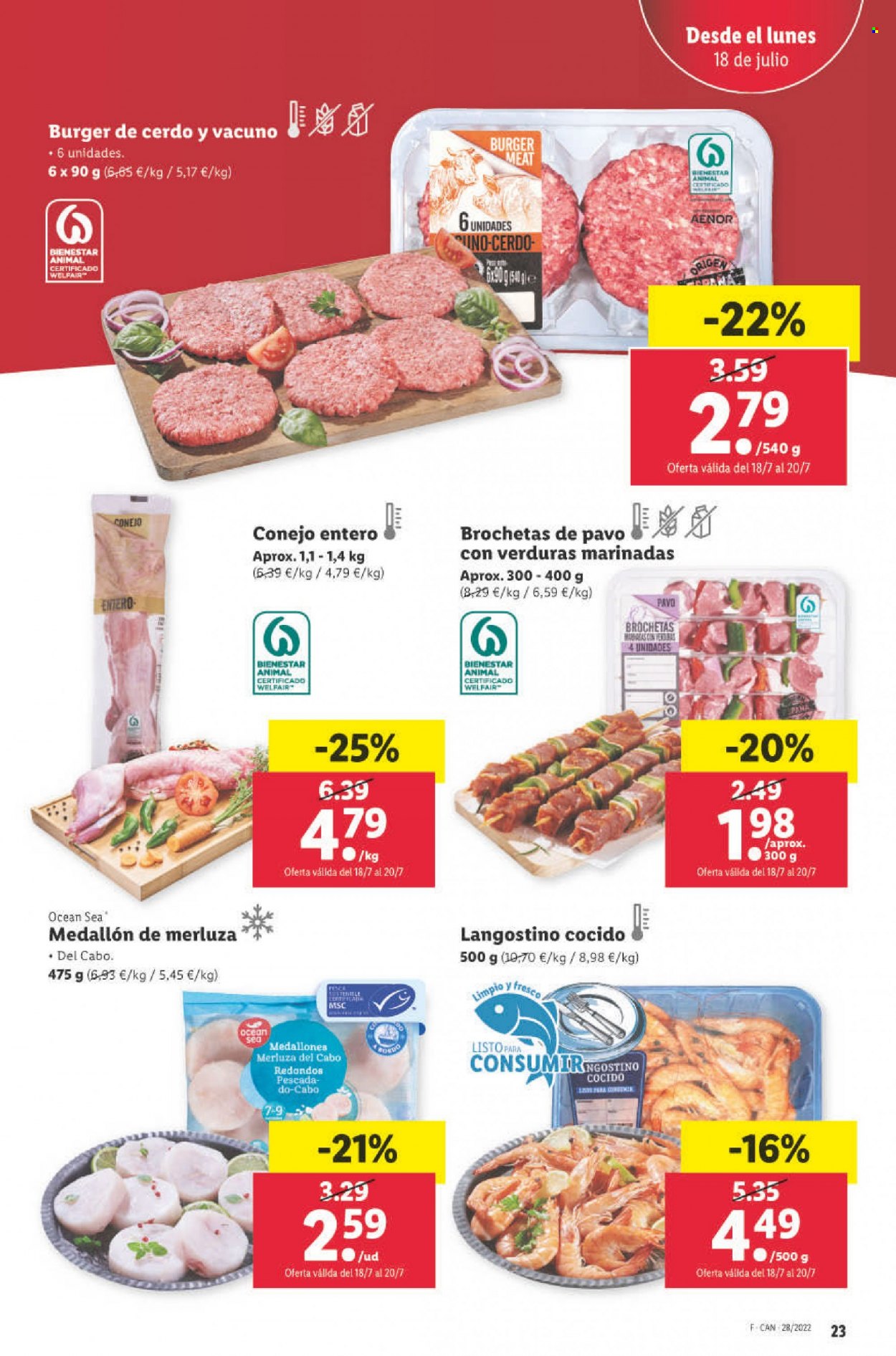 Folleto Lidl - 14/07/22 - 20/07/22. Página 23