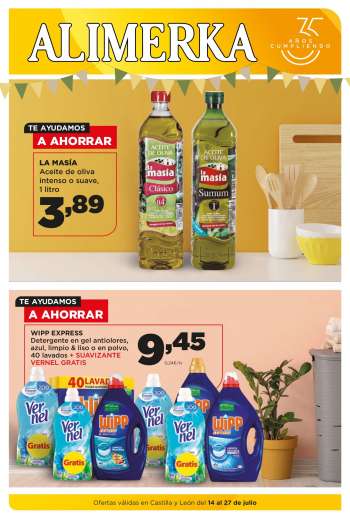 Folleto actual Alimerka - 14/07/22 - 27/07/22.