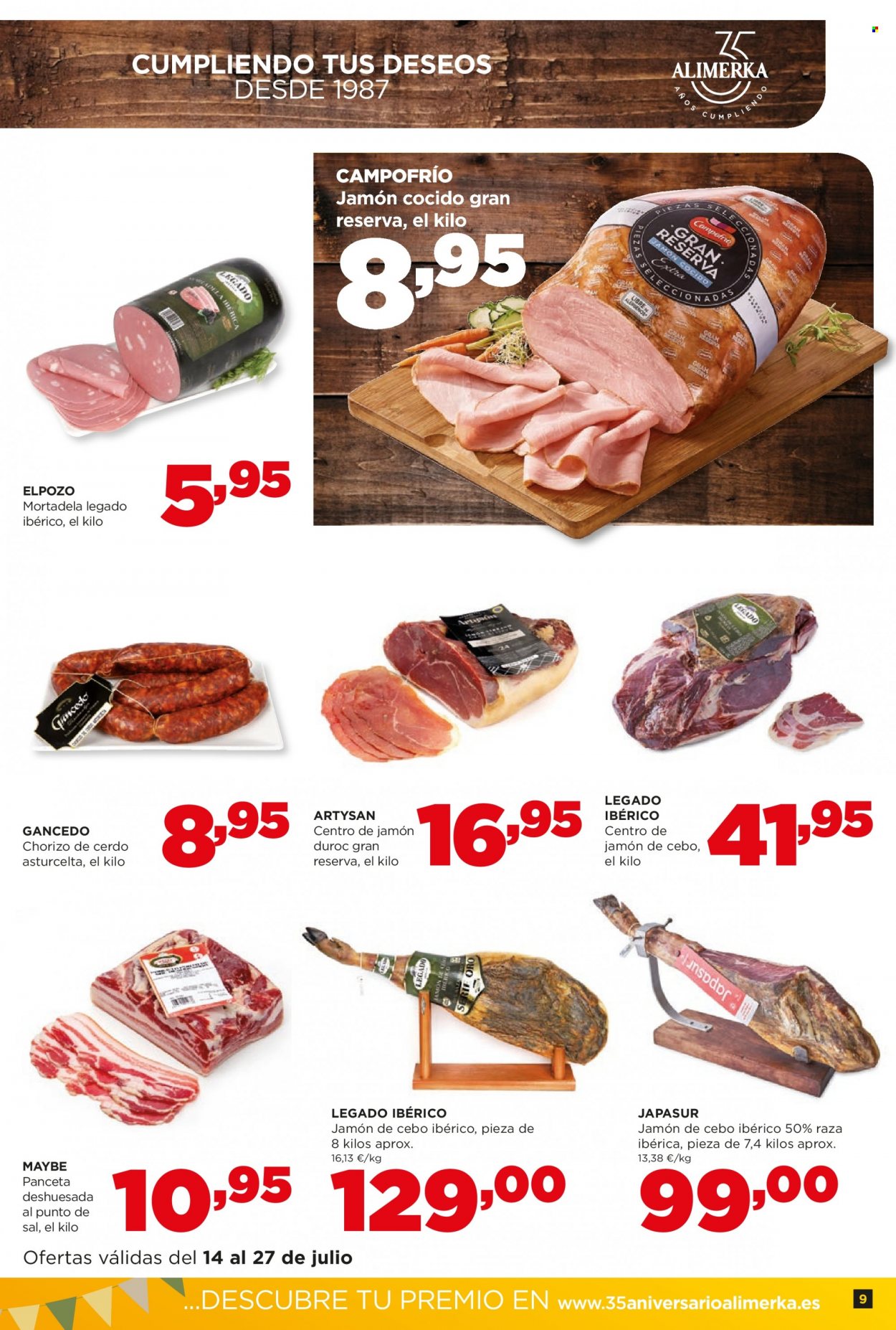 Folleto Alimerka - 14/07/22 - 27/07/22. Página 9