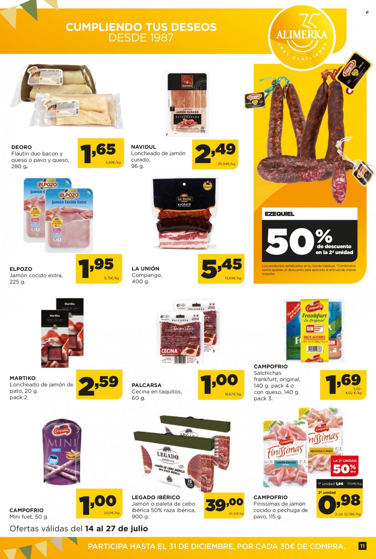 Folleto Alimerka - 14/07/22 - 27/07/22. Página 11