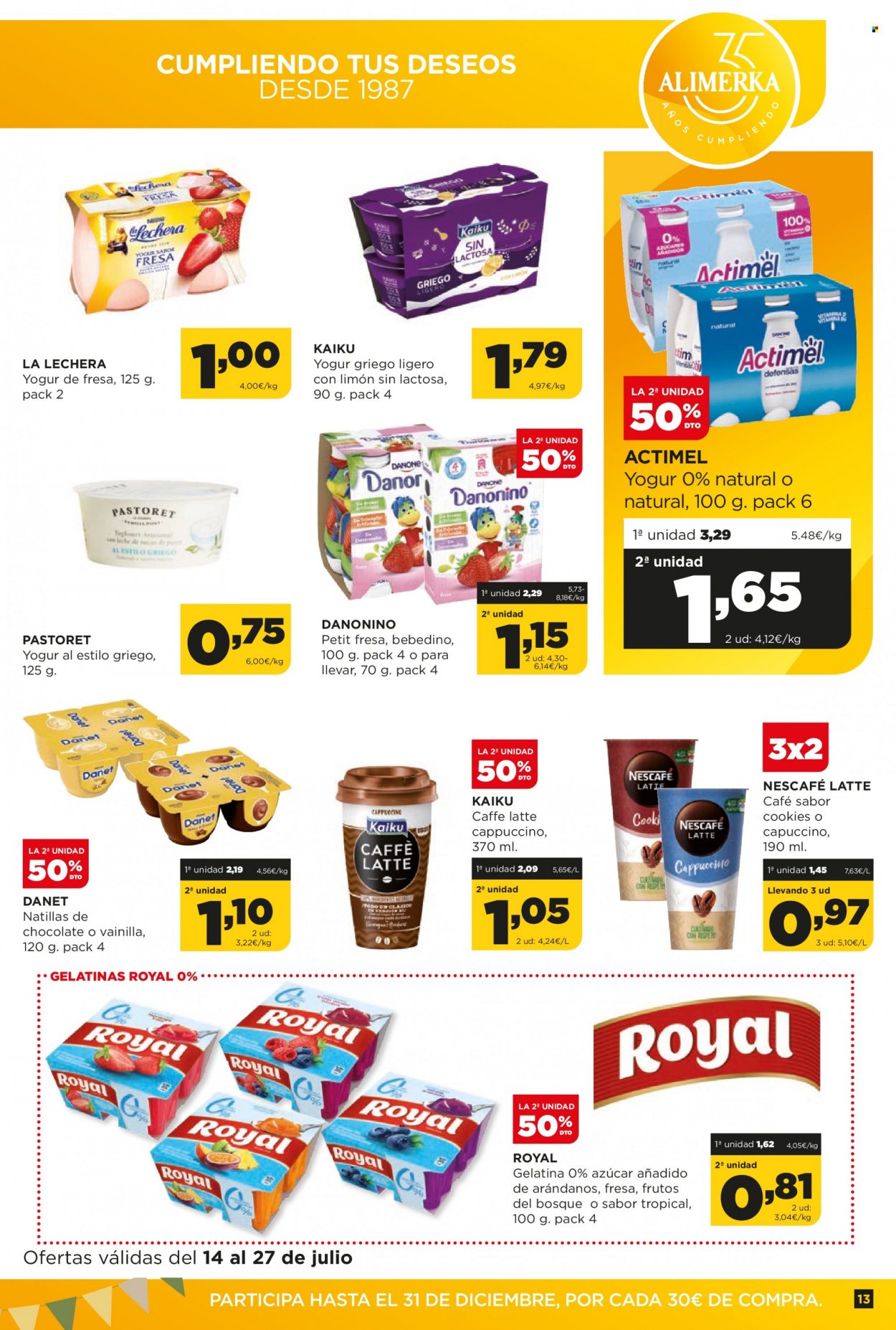 Folleto Alimerka - 14/07/22 - 27/07/22. Página 13