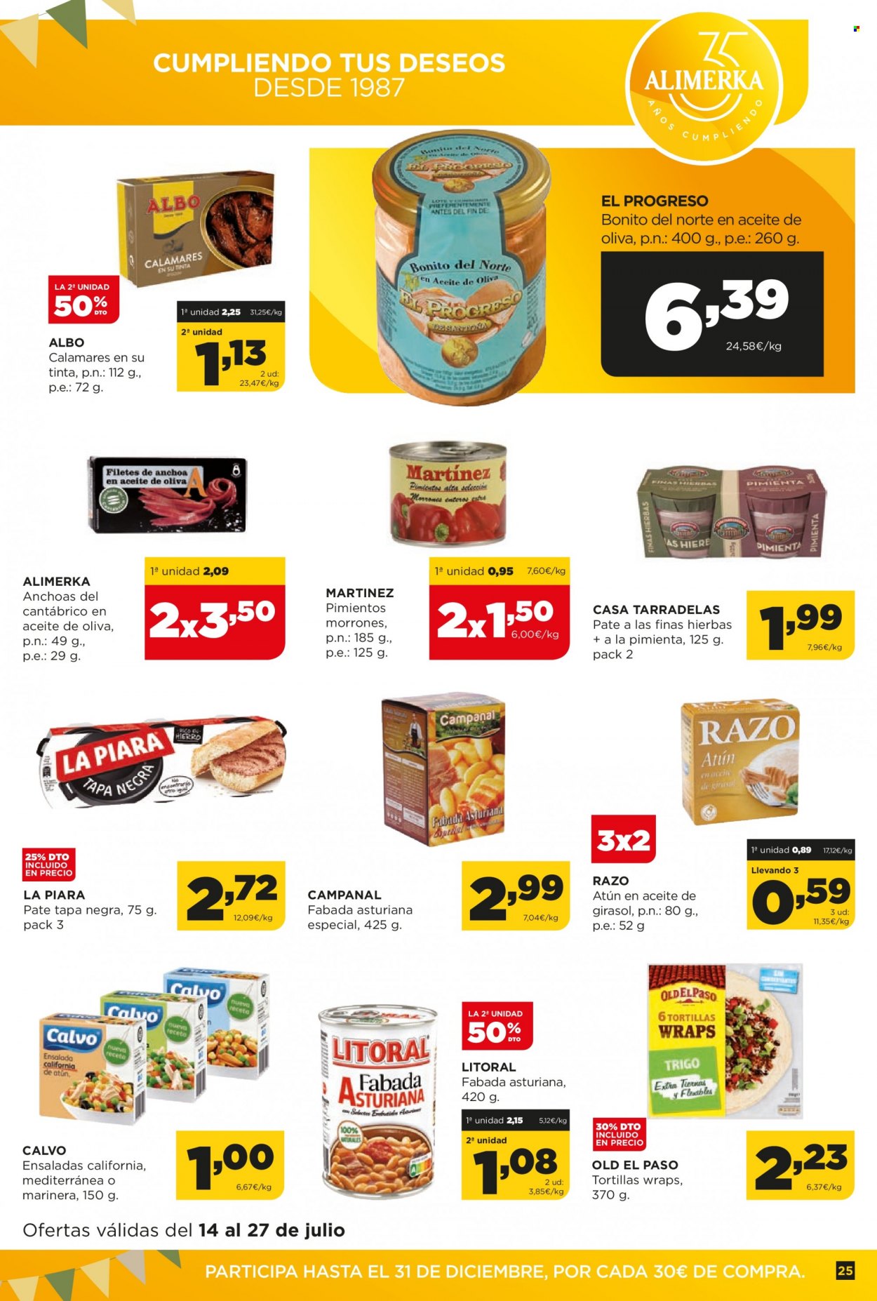 Folleto Alimerka - 14/07/22 - 27/07/22. Página 25