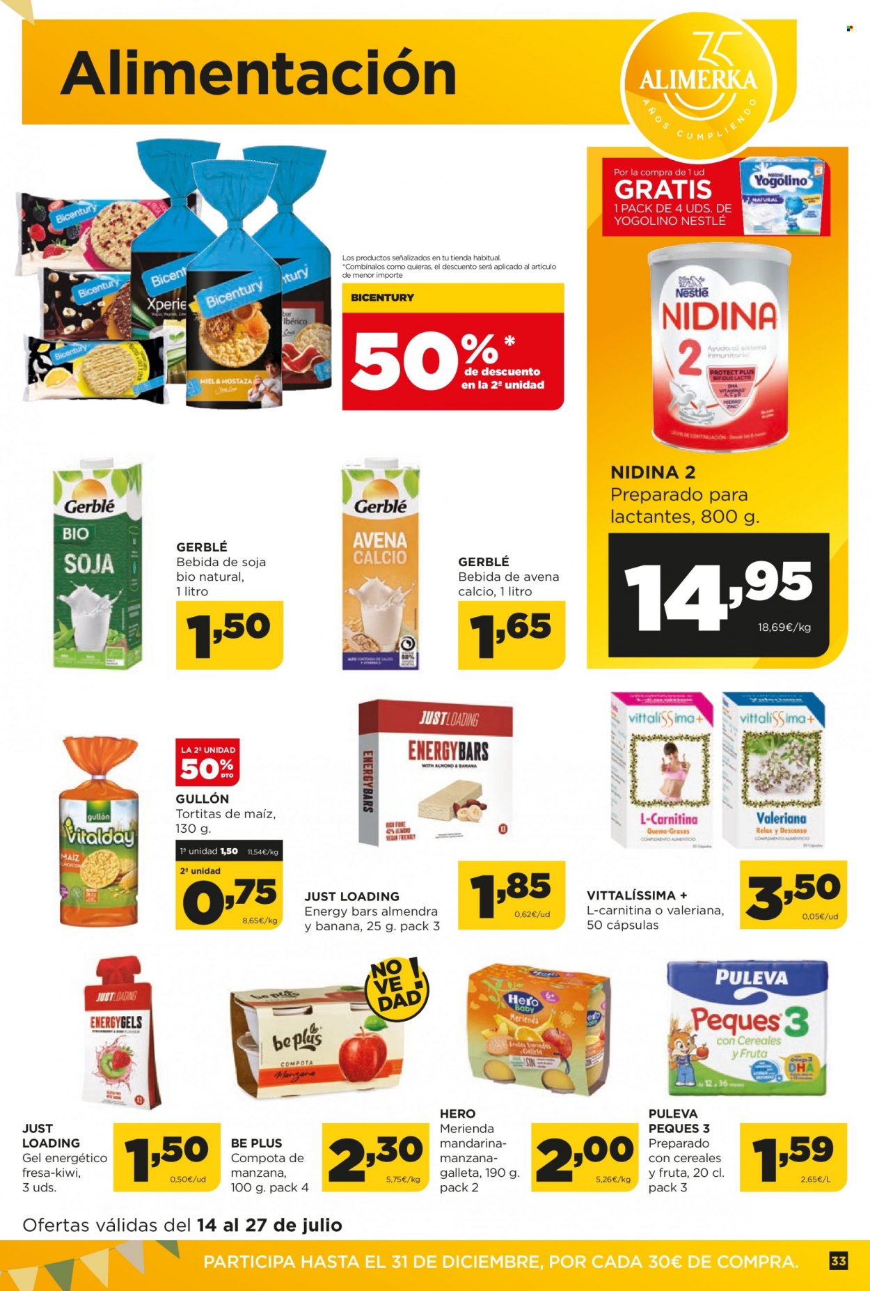 Folleto Alimerka - 14/07/22 - 27/07/22. Página 33