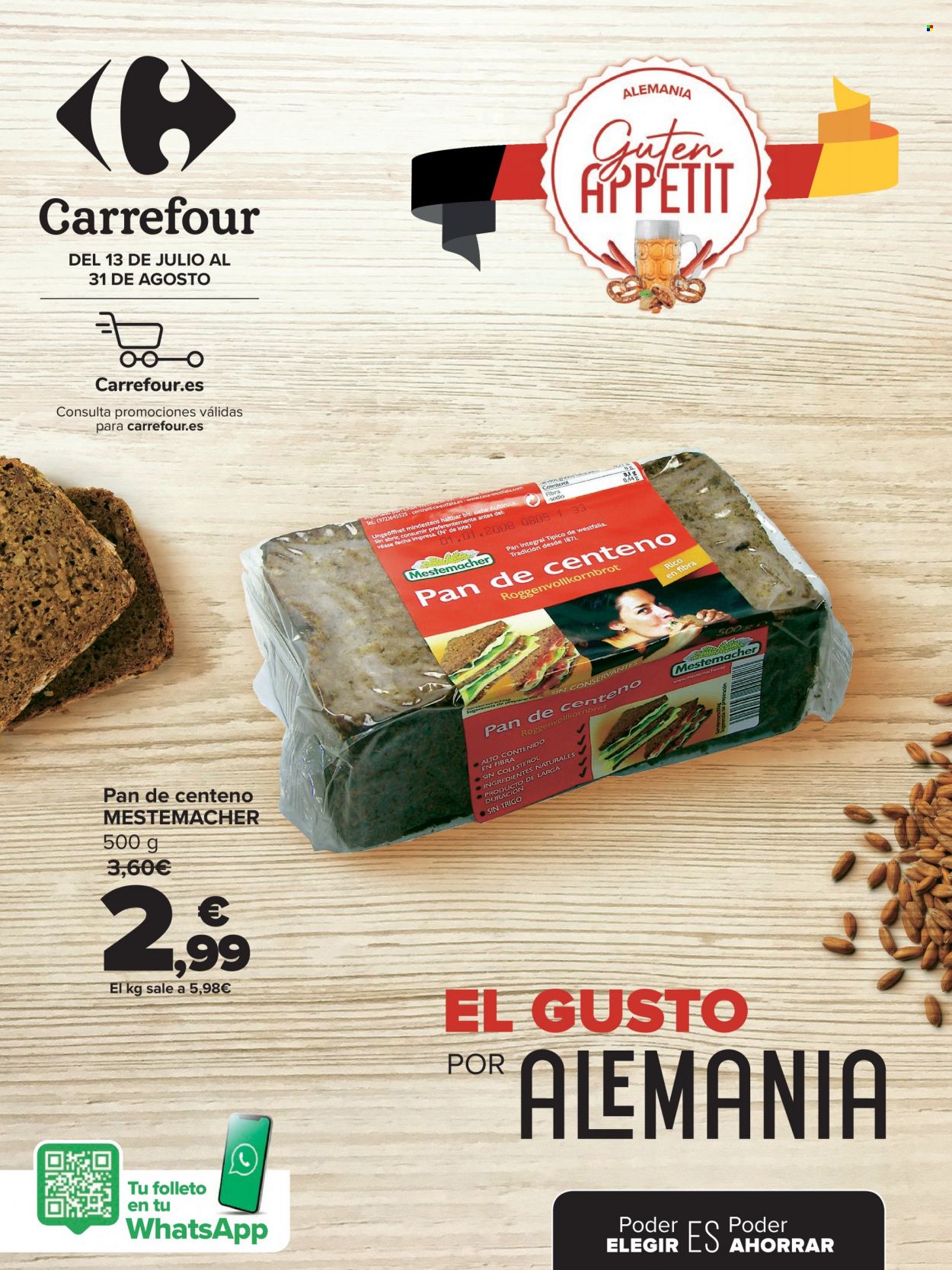 Folleto Carrefour - 13/07/22 - 31/08/22. Página 1
