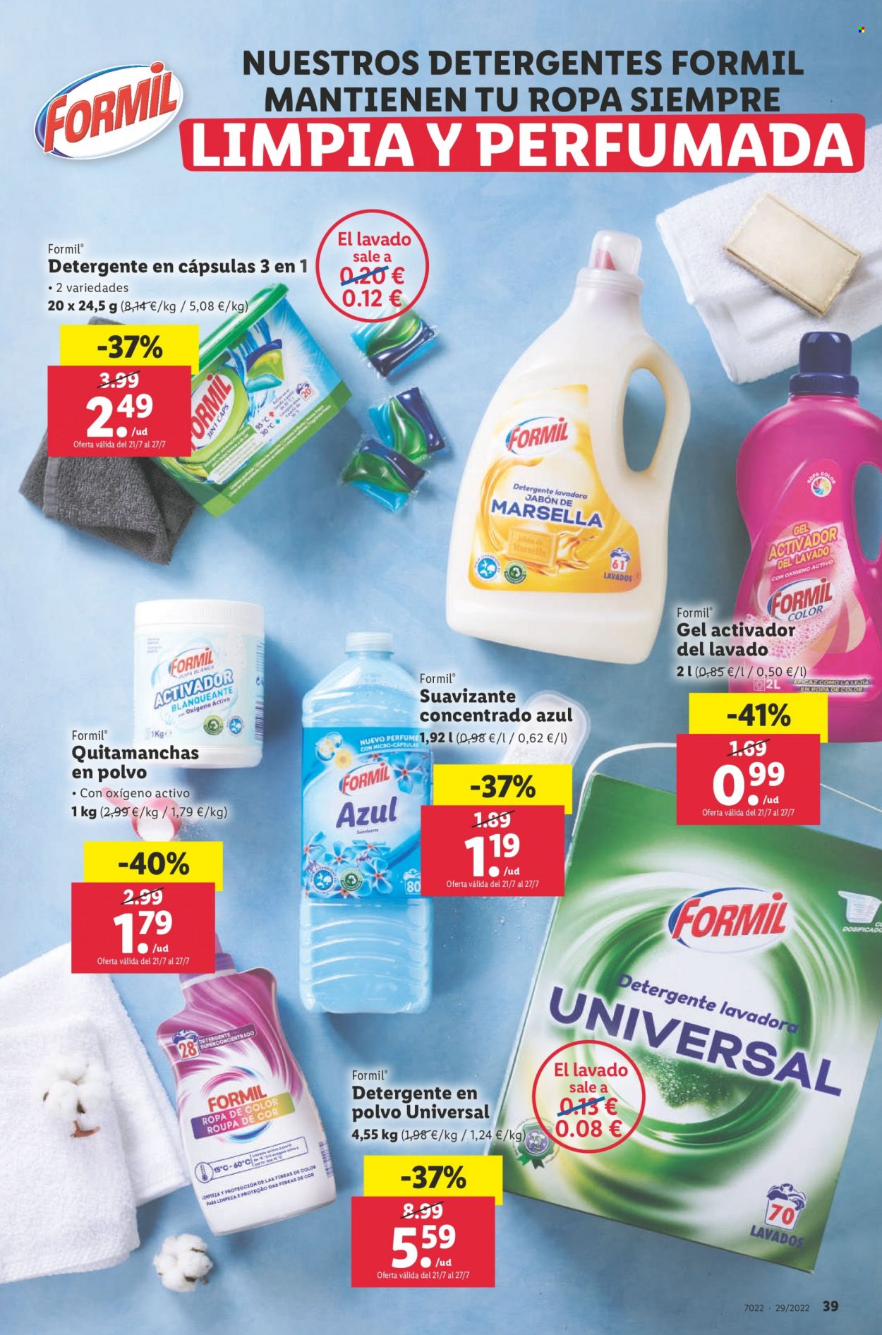 Folleto Lidl - 21/07/22 - 27/07/22. Página 39