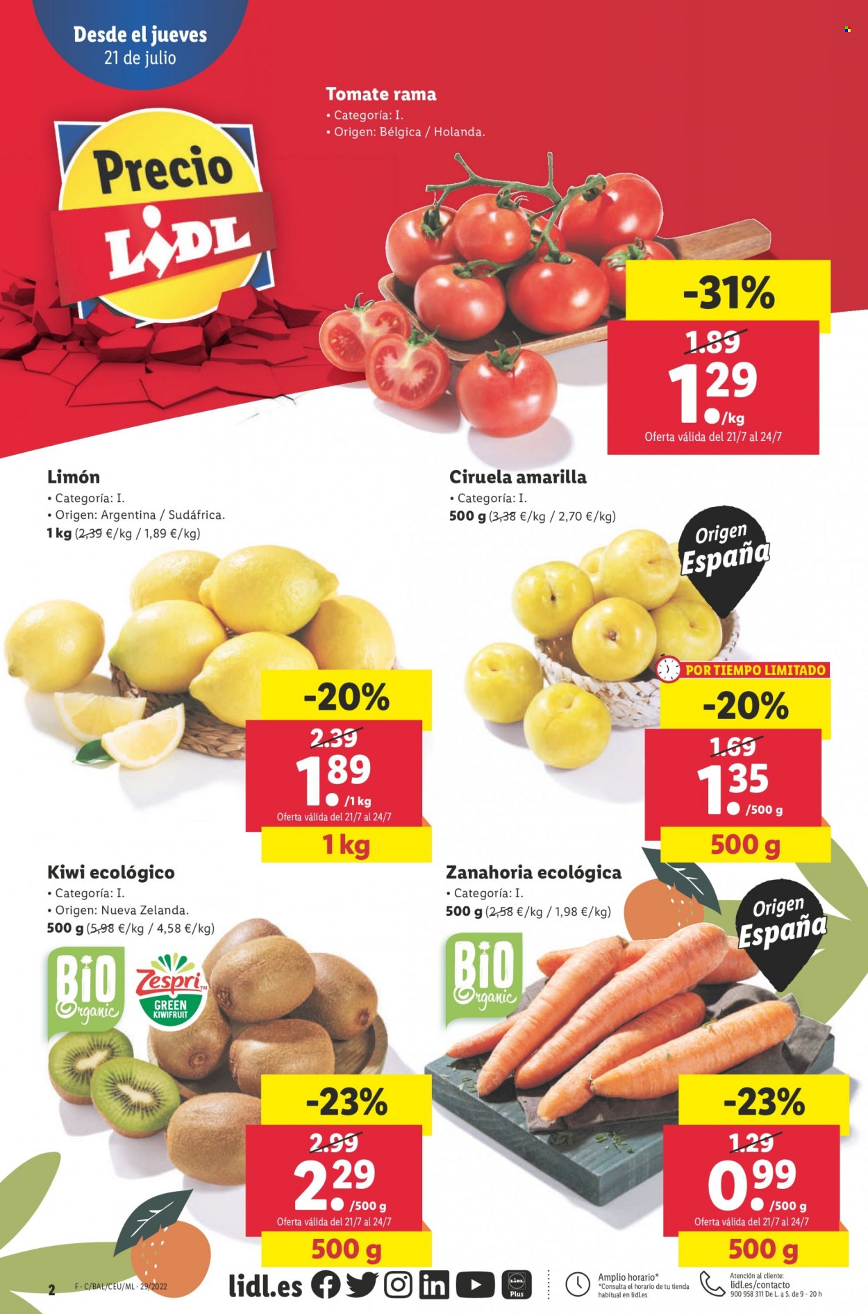 Folleto Lidl - 21/07/22 - 27/07/22. Página 2