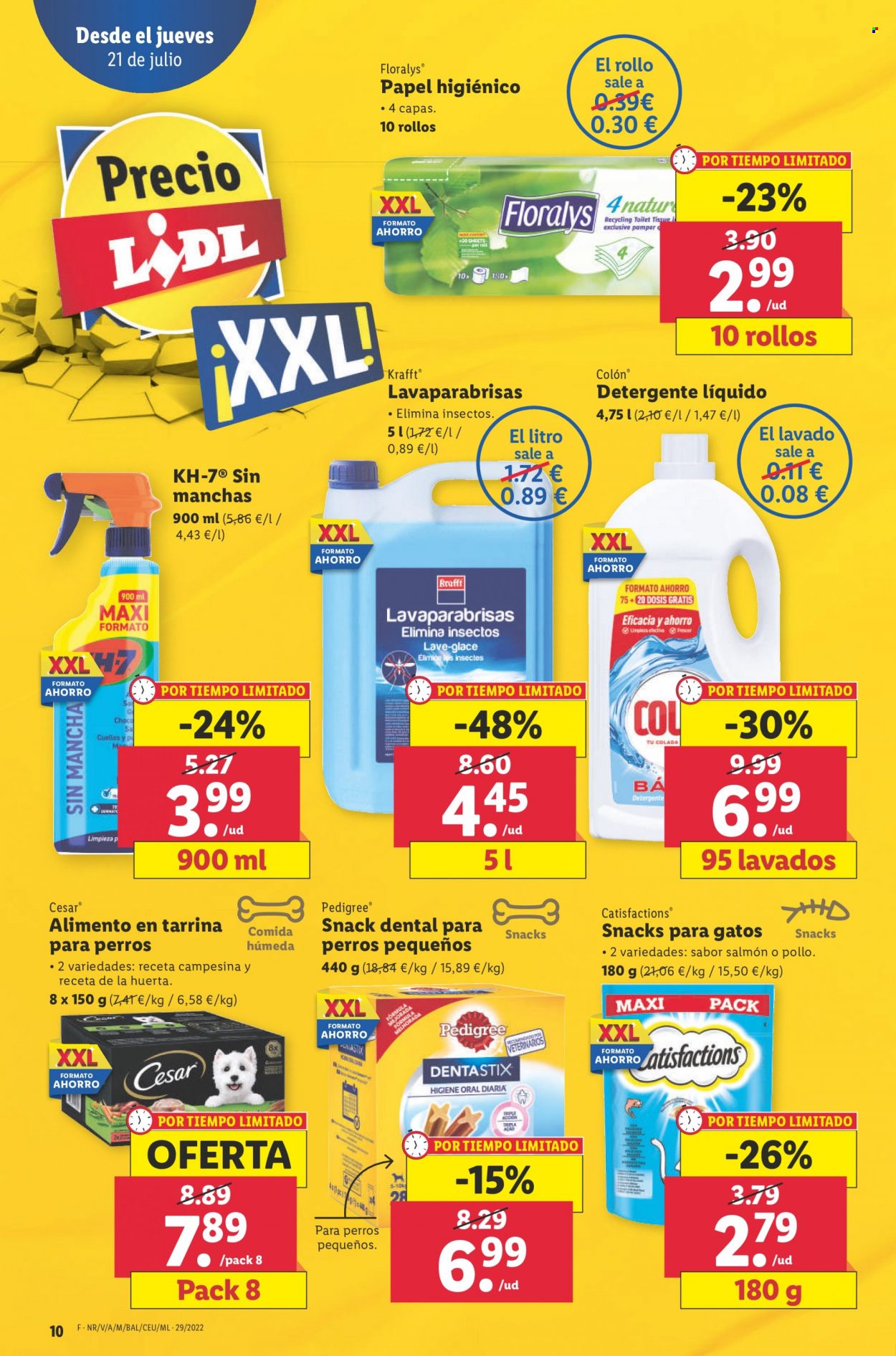 Folleto Lidl - 21/07/22 - 27/07/22. Página 10