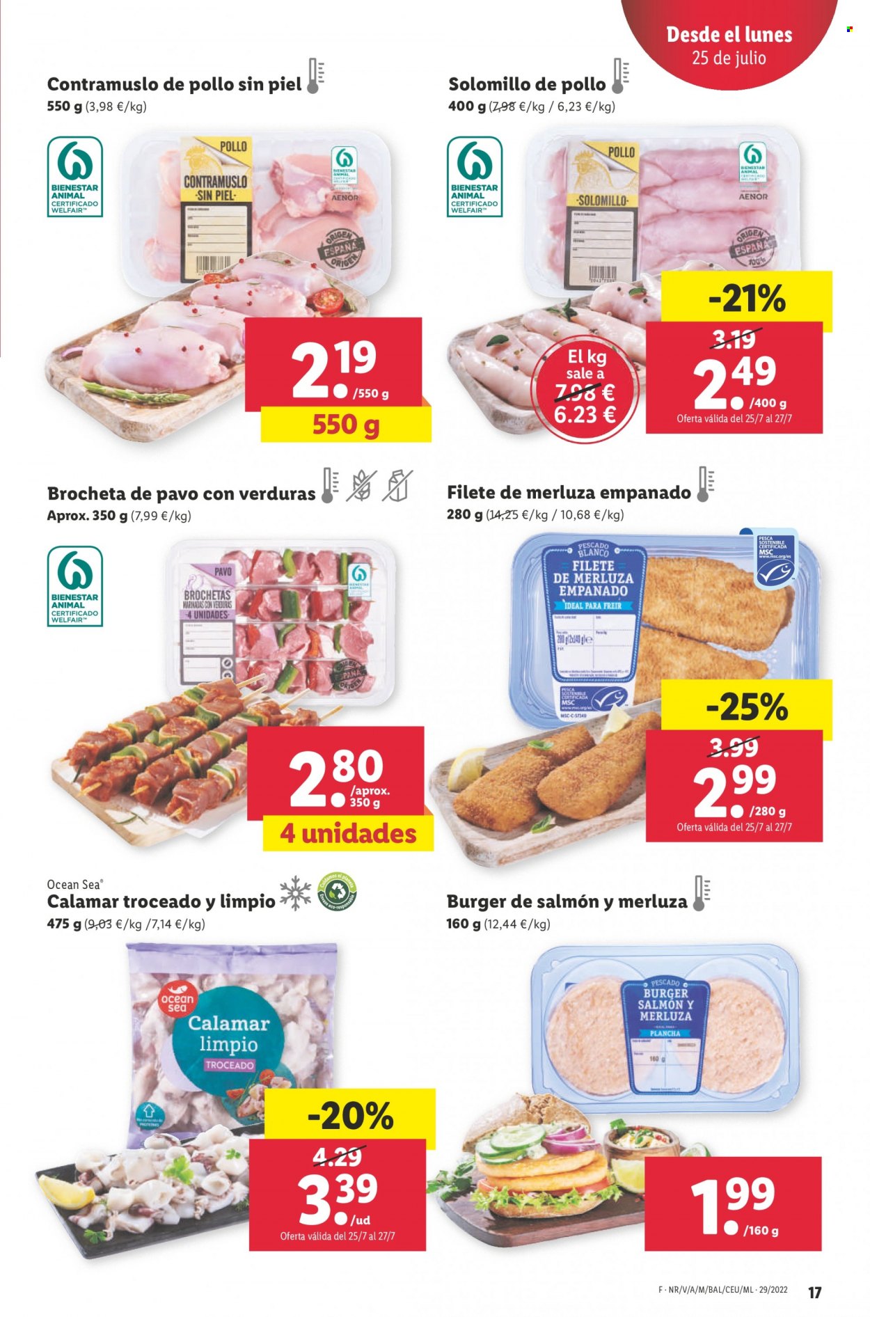 Folleto Lidl - 21/07/22 - 27/07/22. Página 17