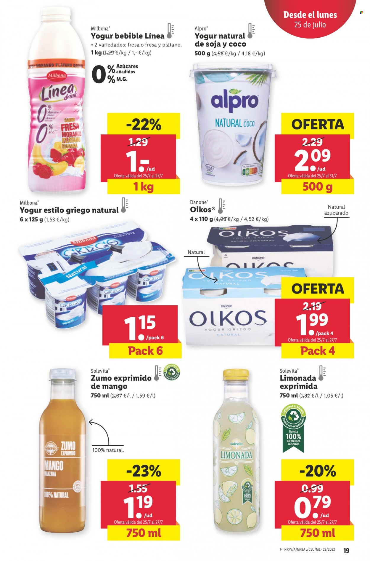 Folleto Lidl - 21/07/22 - 27/07/22. Página 19