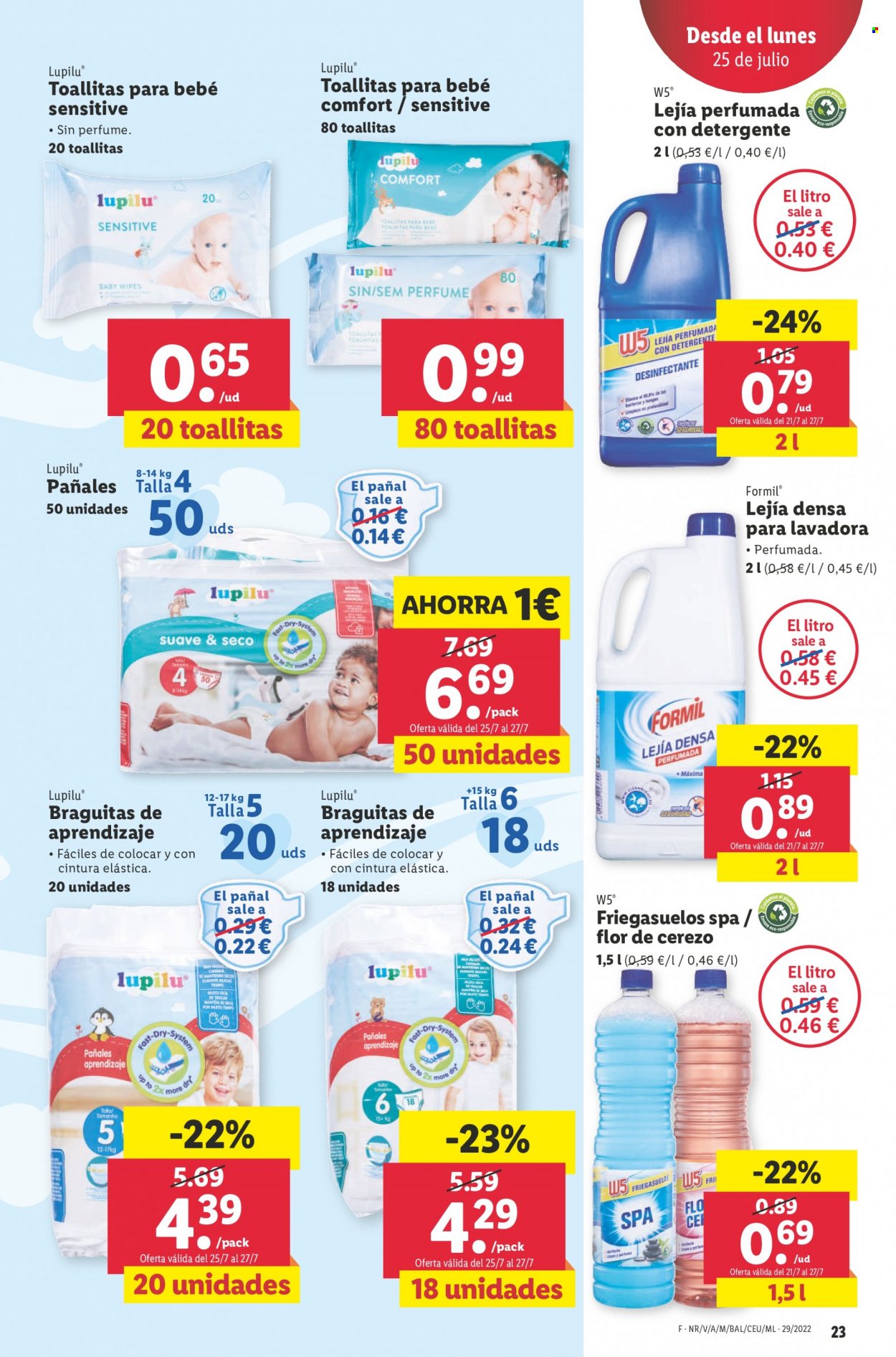 Folleto Lidl - 21/07/22 - 27/07/22. Página 23