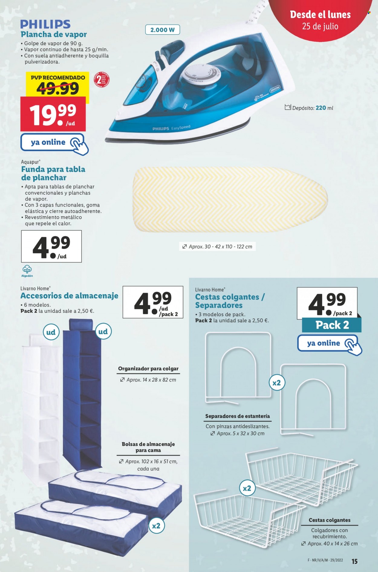 Folleto Lidl - 21/07/22 - 27/07/22. Página 15