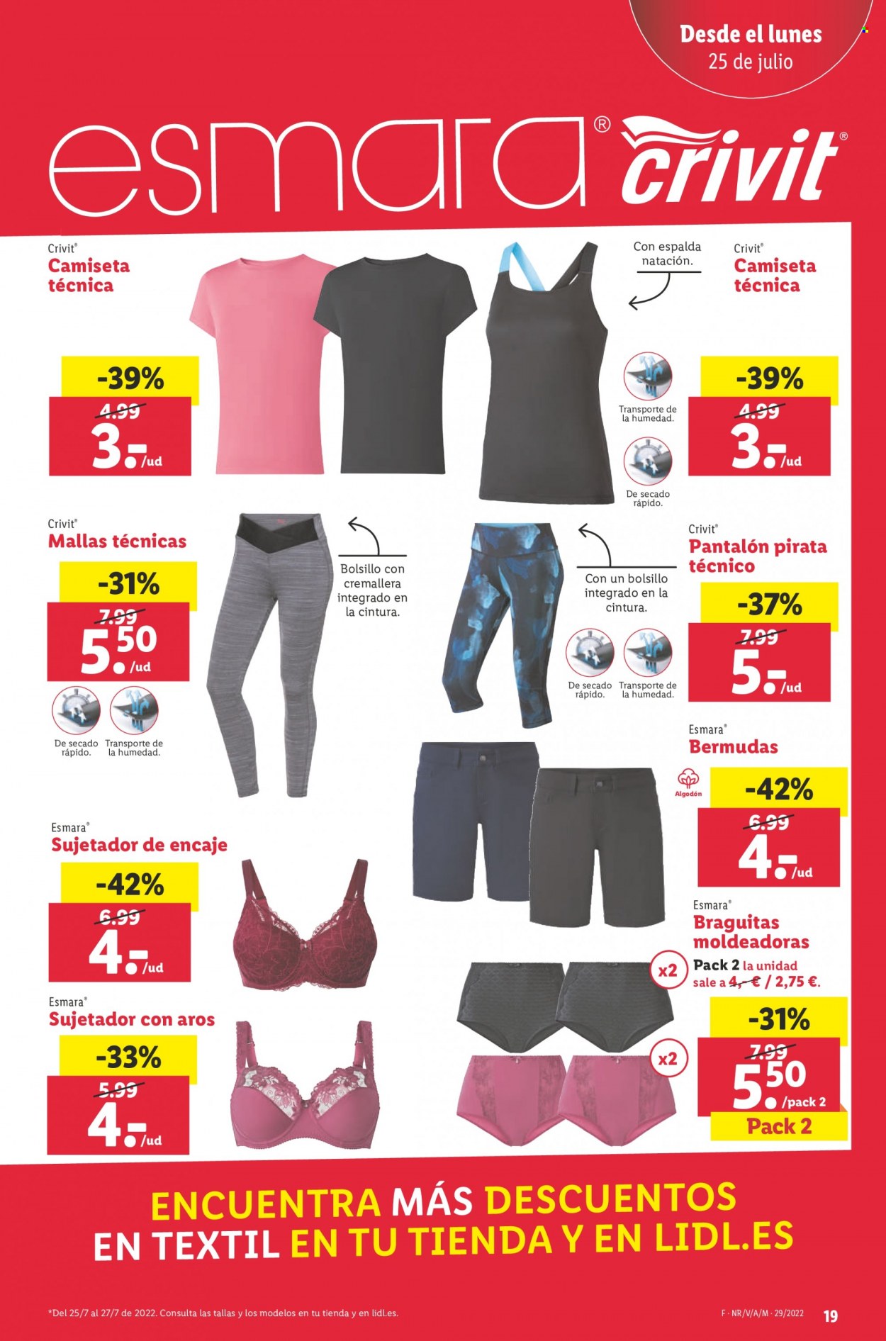 Folleto Lidl - 21/07/22 - 27/07/22. Página 19