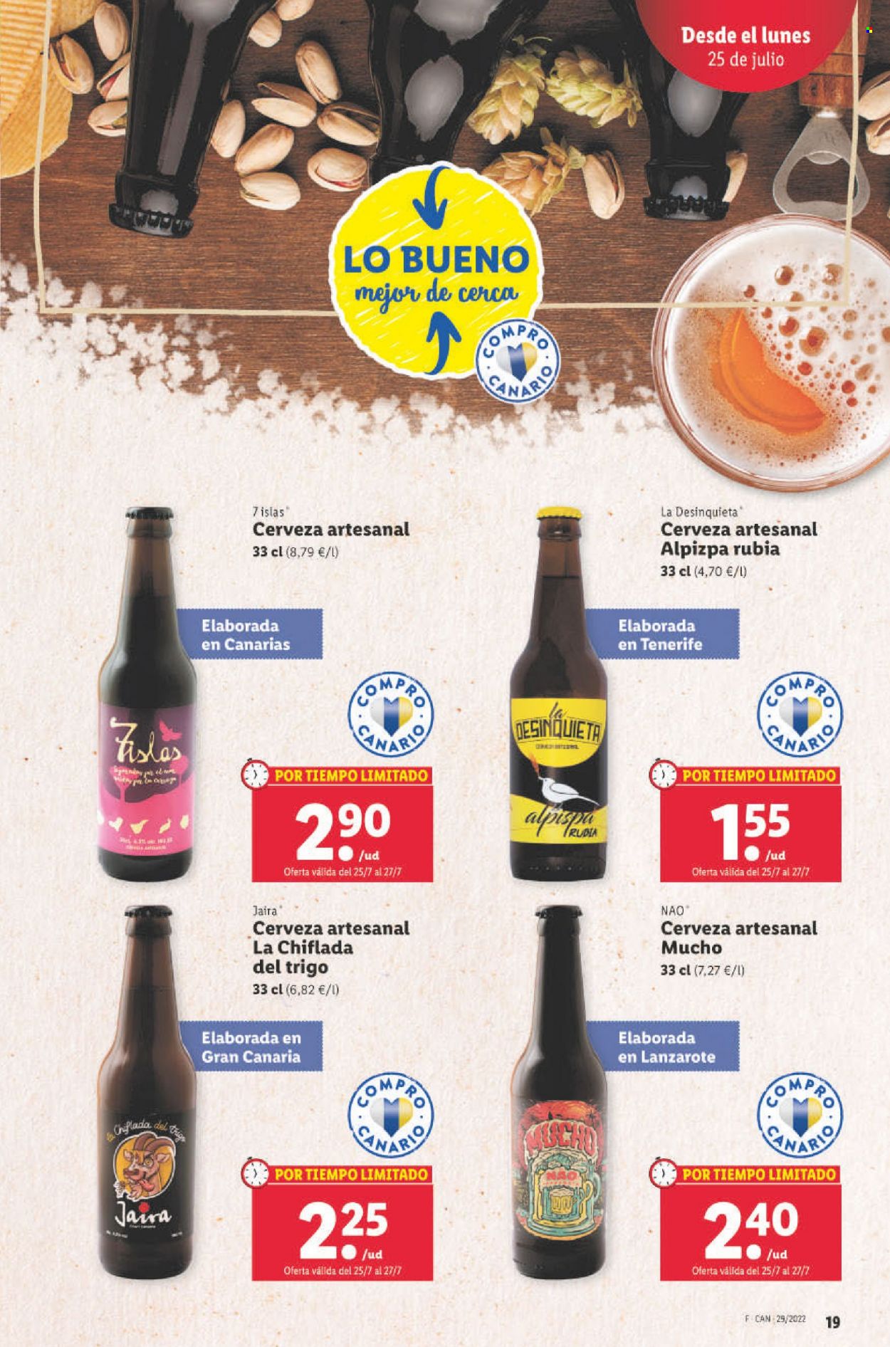 Folleto Lidl - 21/07/22 - 27/07/22. Página 19