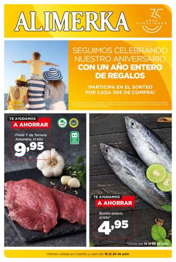 Folleto actual Alimerka - 18/07/22 - 24/07/22.