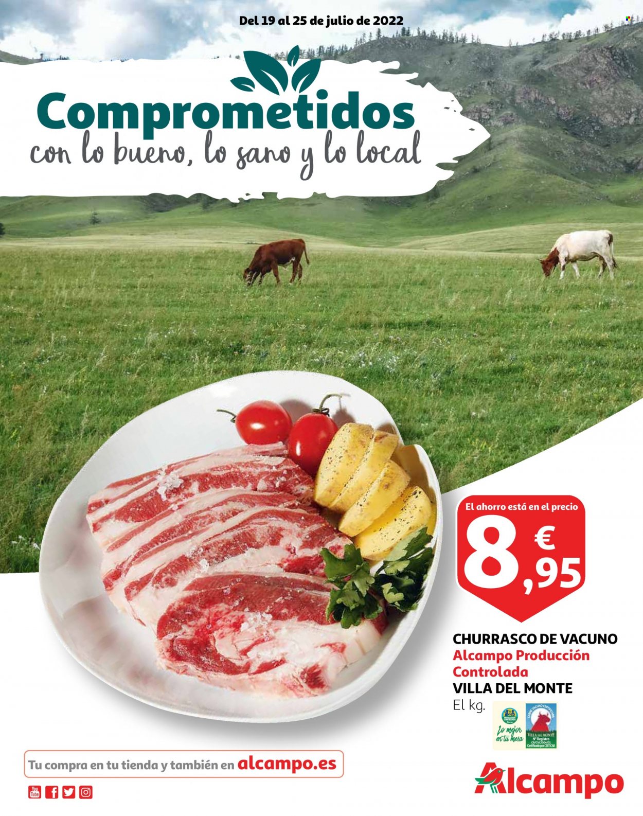 Folleto Alcampo - 19/07/22 - 25/07/22. Página 1