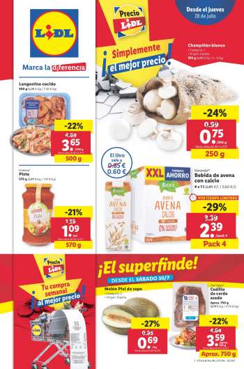 Folleto actual Lidl - 28/07/22 - 03/08/22.