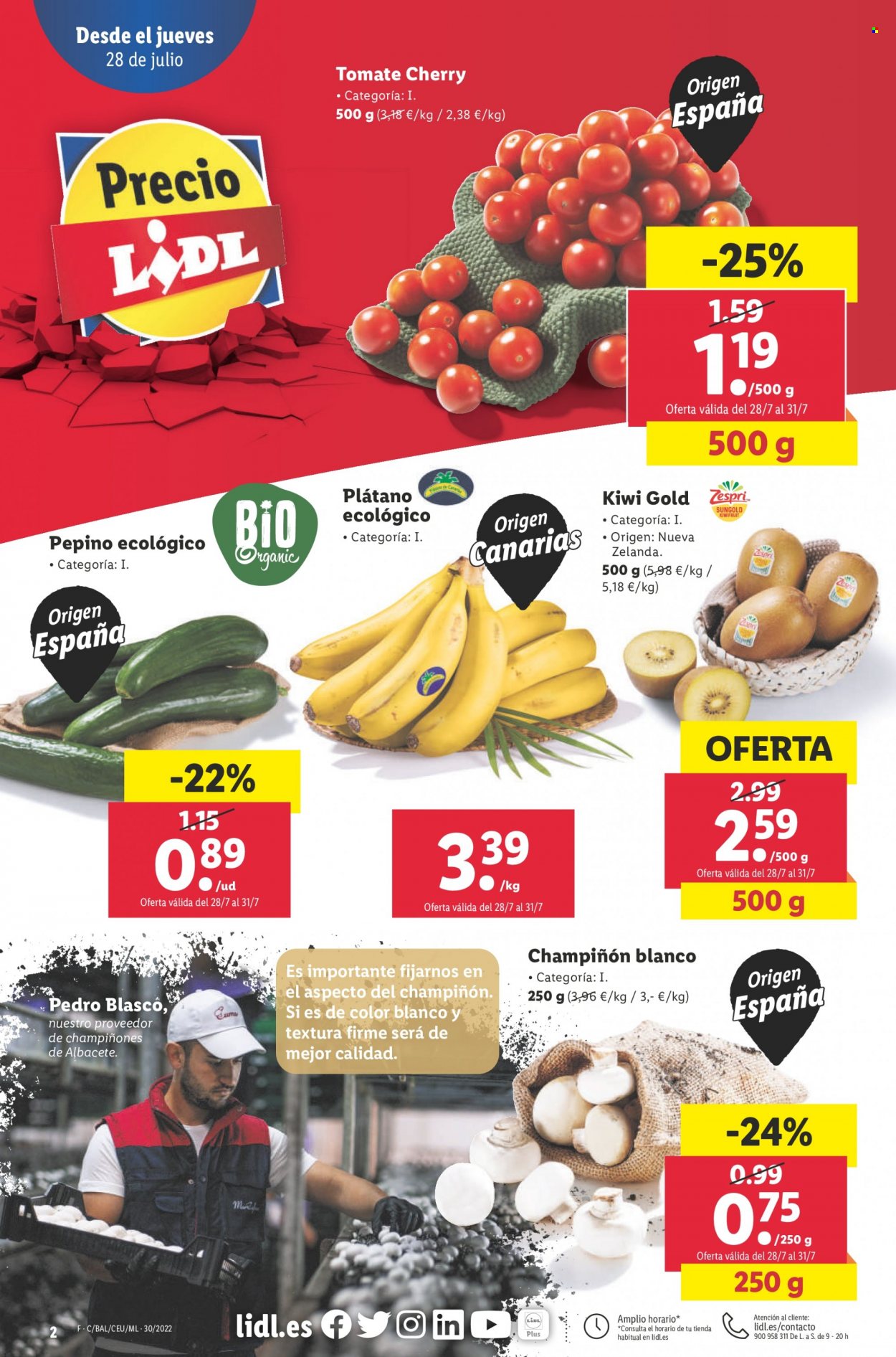 Folleto Lidl - 28/07/22 - 03/08/22. Página 2