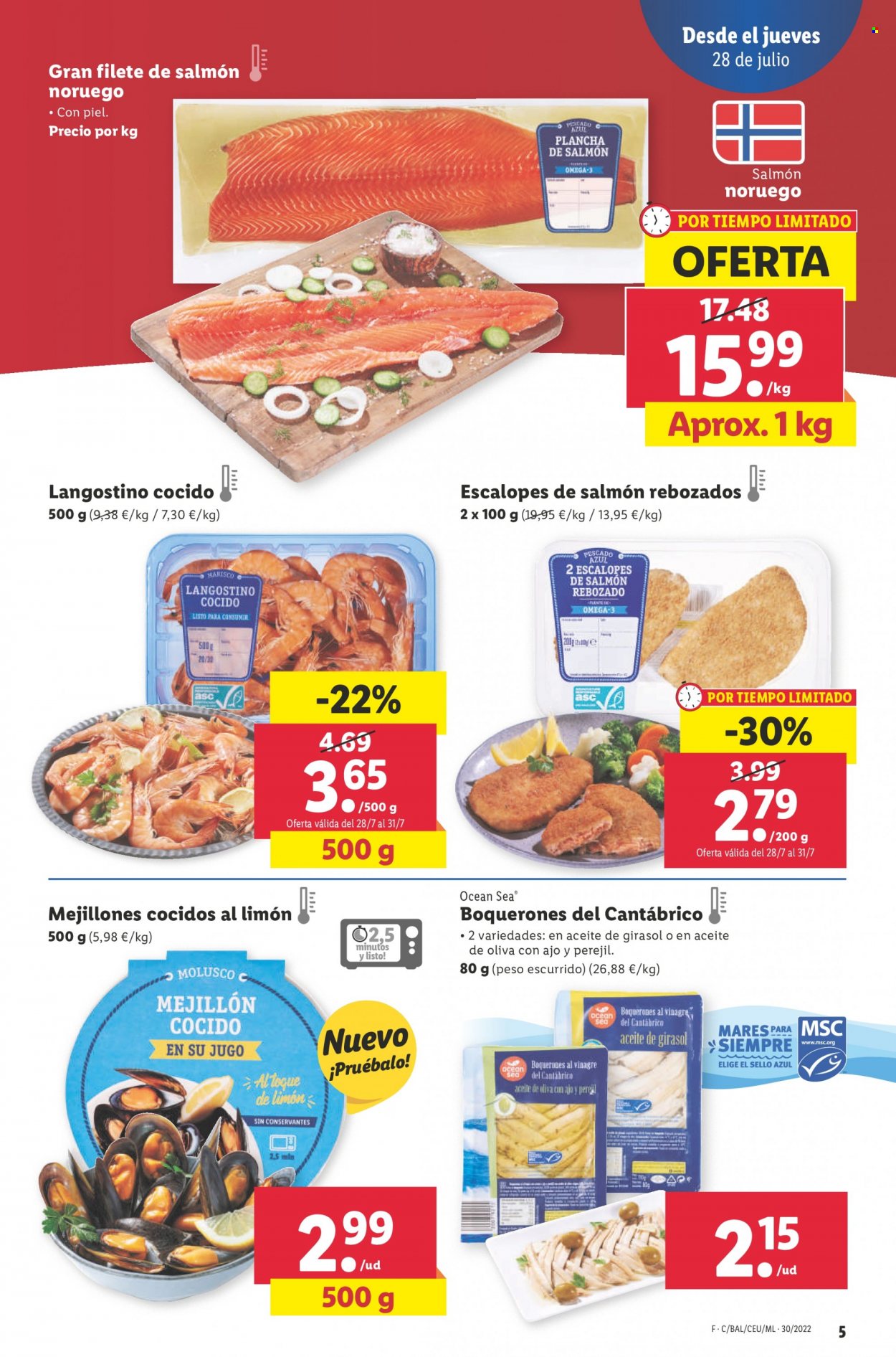 Folleto Lidl - 28/07/22 - 03/08/22. Página 5