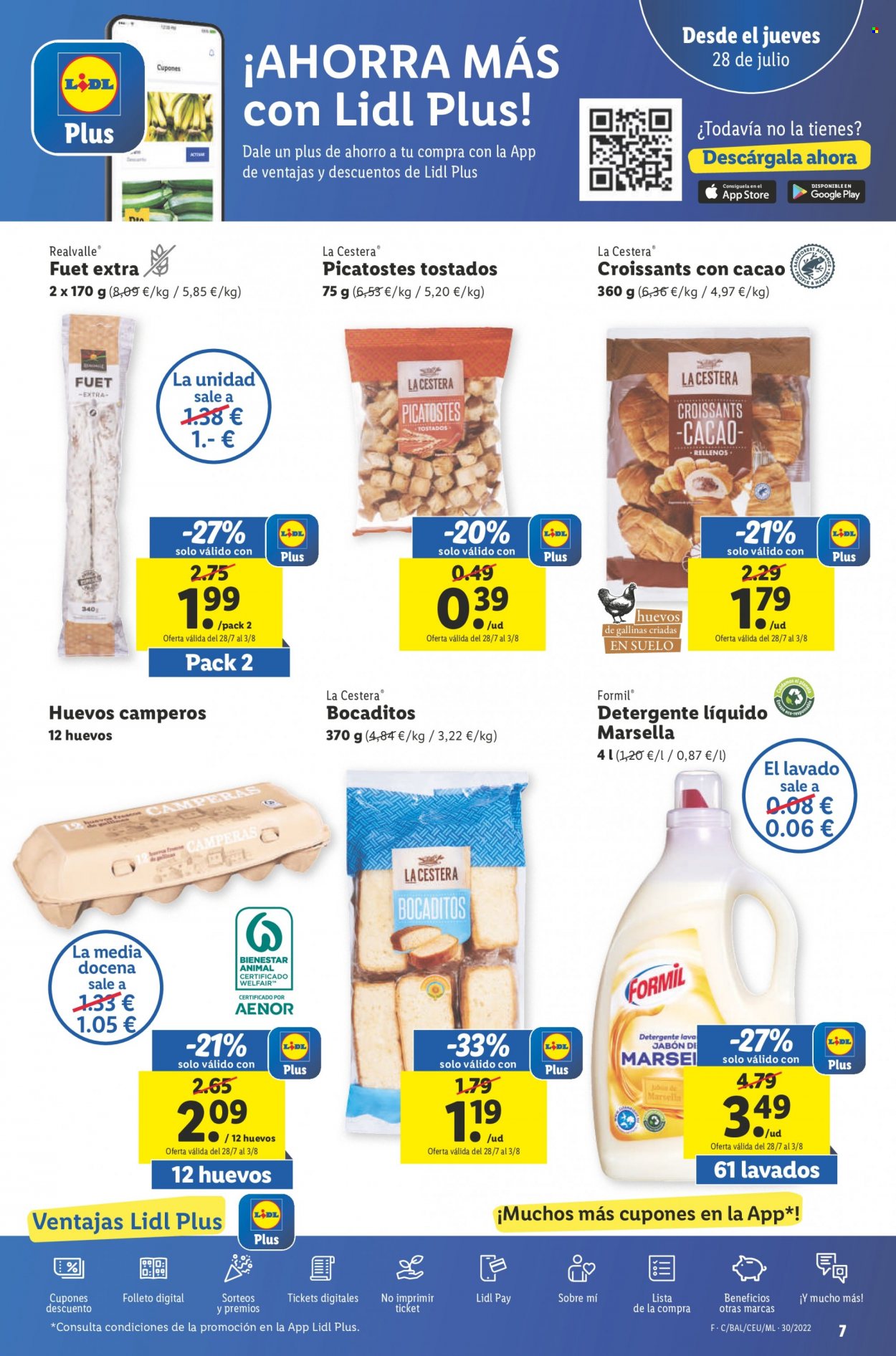Folleto Lidl - 28/07/22 - 03/08/22. Página 7