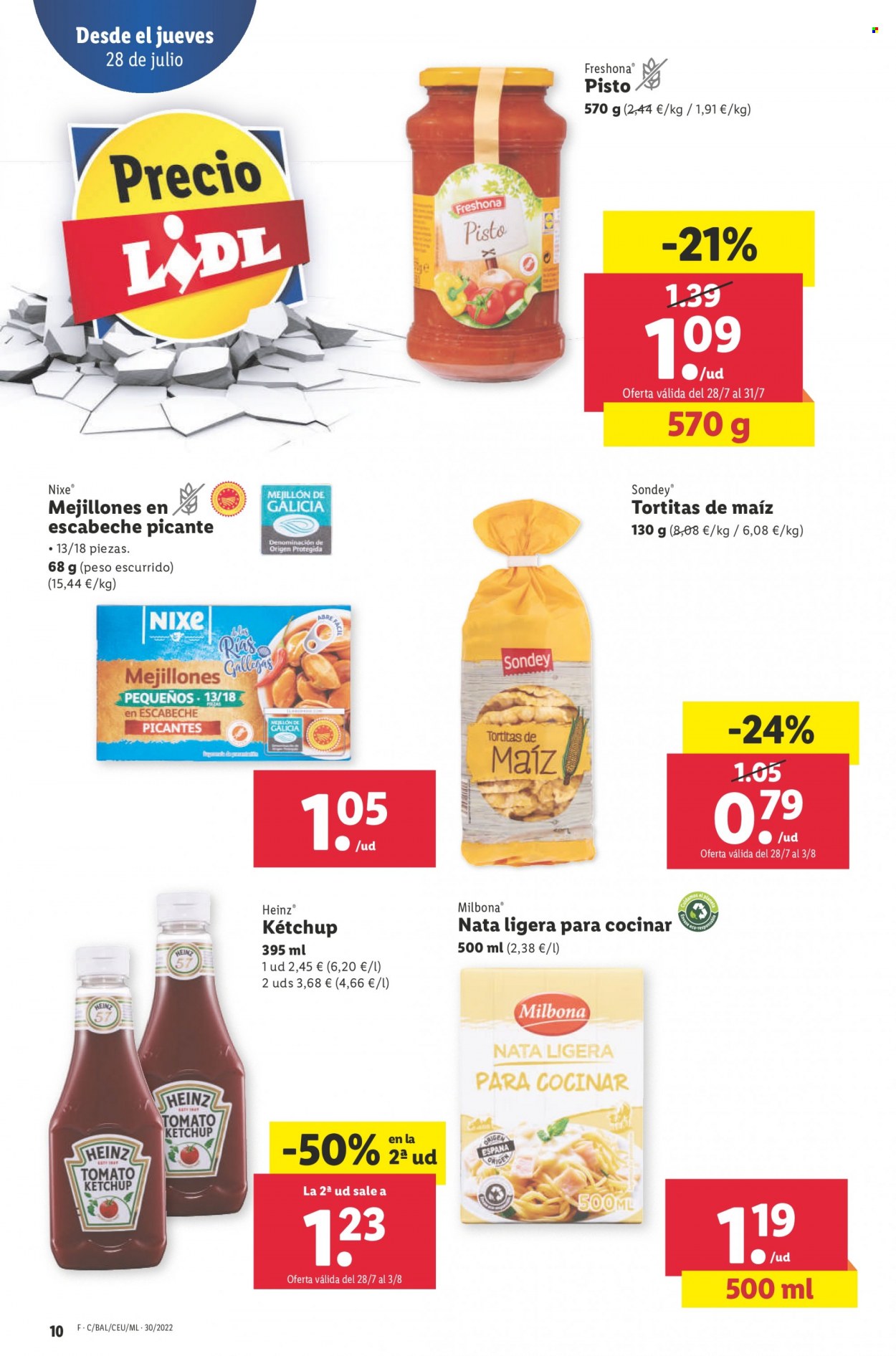 Folleto Lidl - 28/07/22 - 03/08/22. Página 10