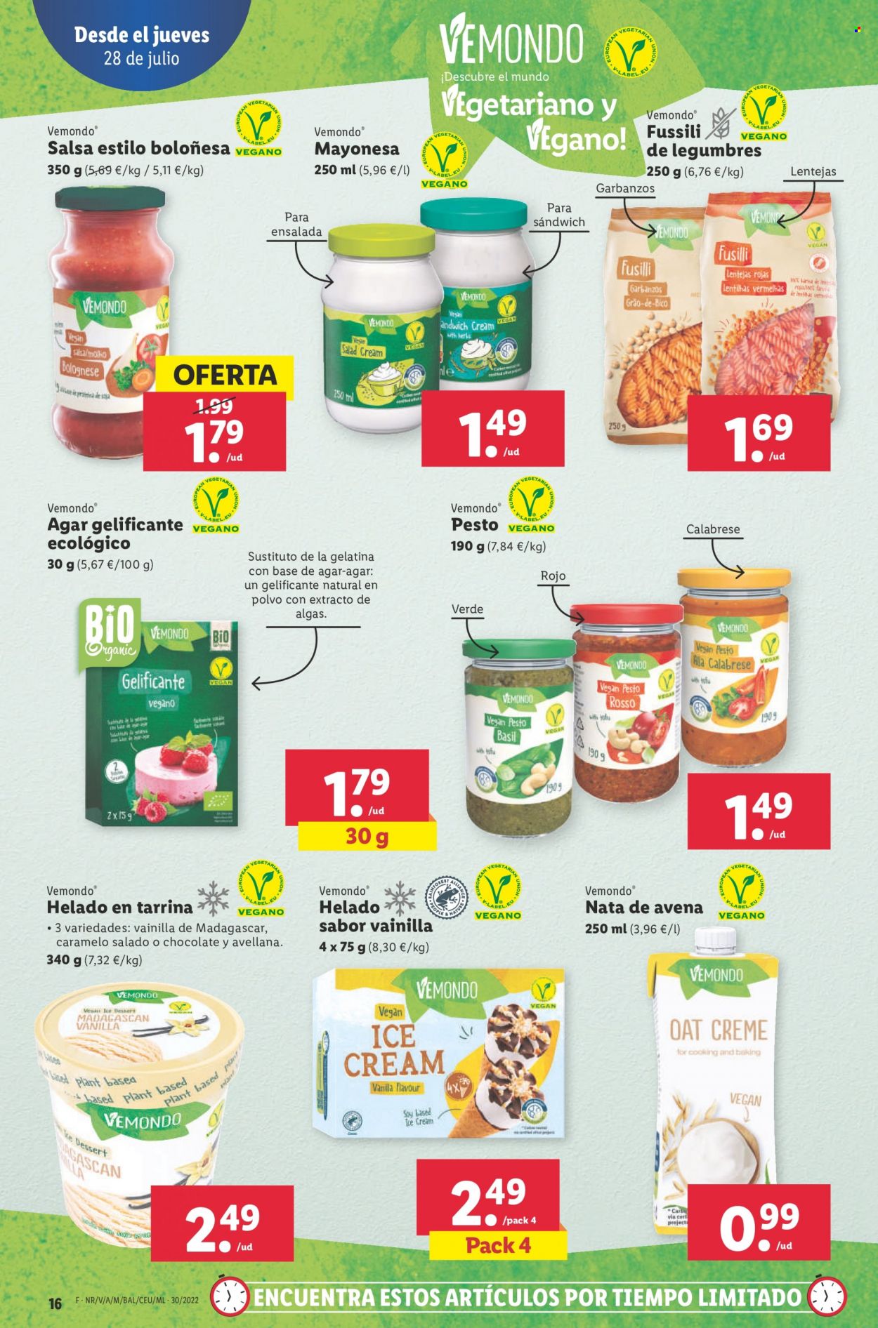 Folleto Lidl - 28/07/22 - 03/08/22. Página 16