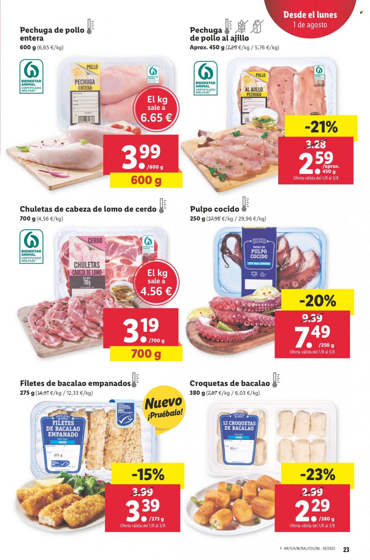 Folleto Lidl - 28/07/22 - 03/08/22. Página 23