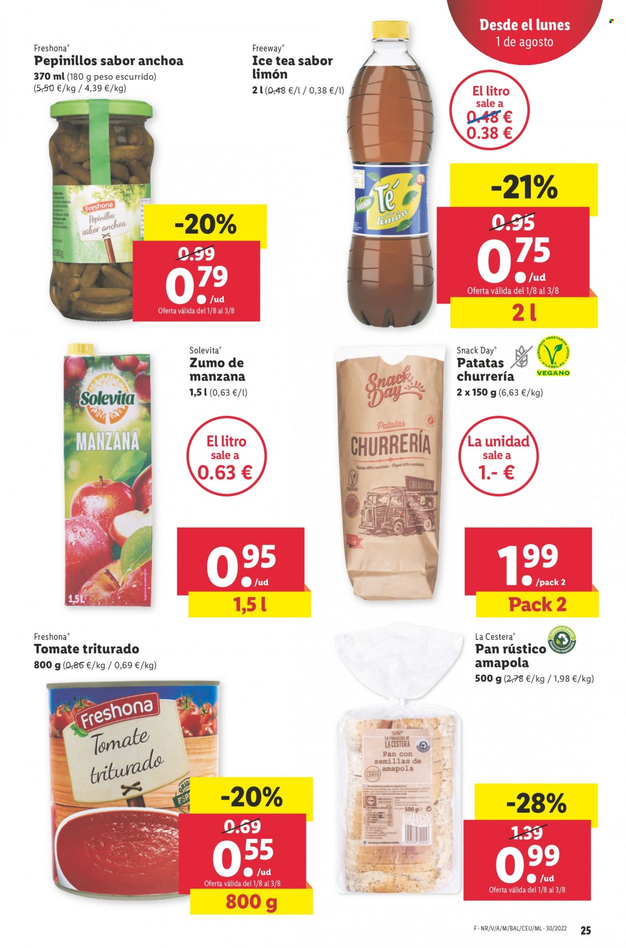 Folleto Lidl - 28/07/22 - 03/08/22. Página 25