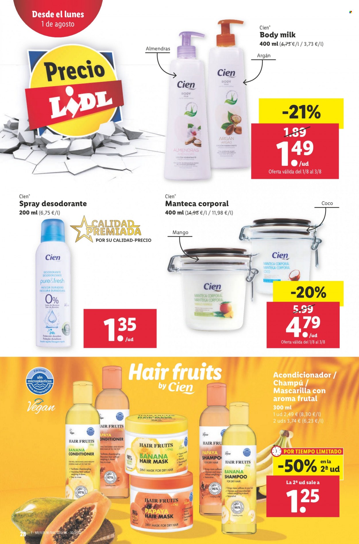 Folleto Lidl - 28/07/22 - 03/08/22. Página 28