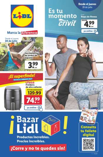 Folleto actual Lidl - 28/07/22 - 03/08/22.