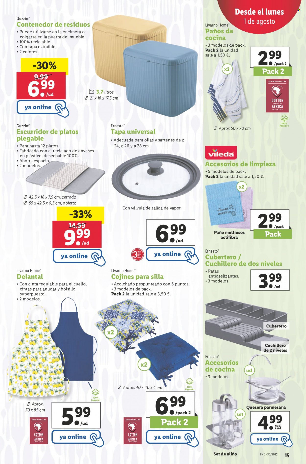 Folleto Lidl - 28/07/22 - 03/08/22. Página 15