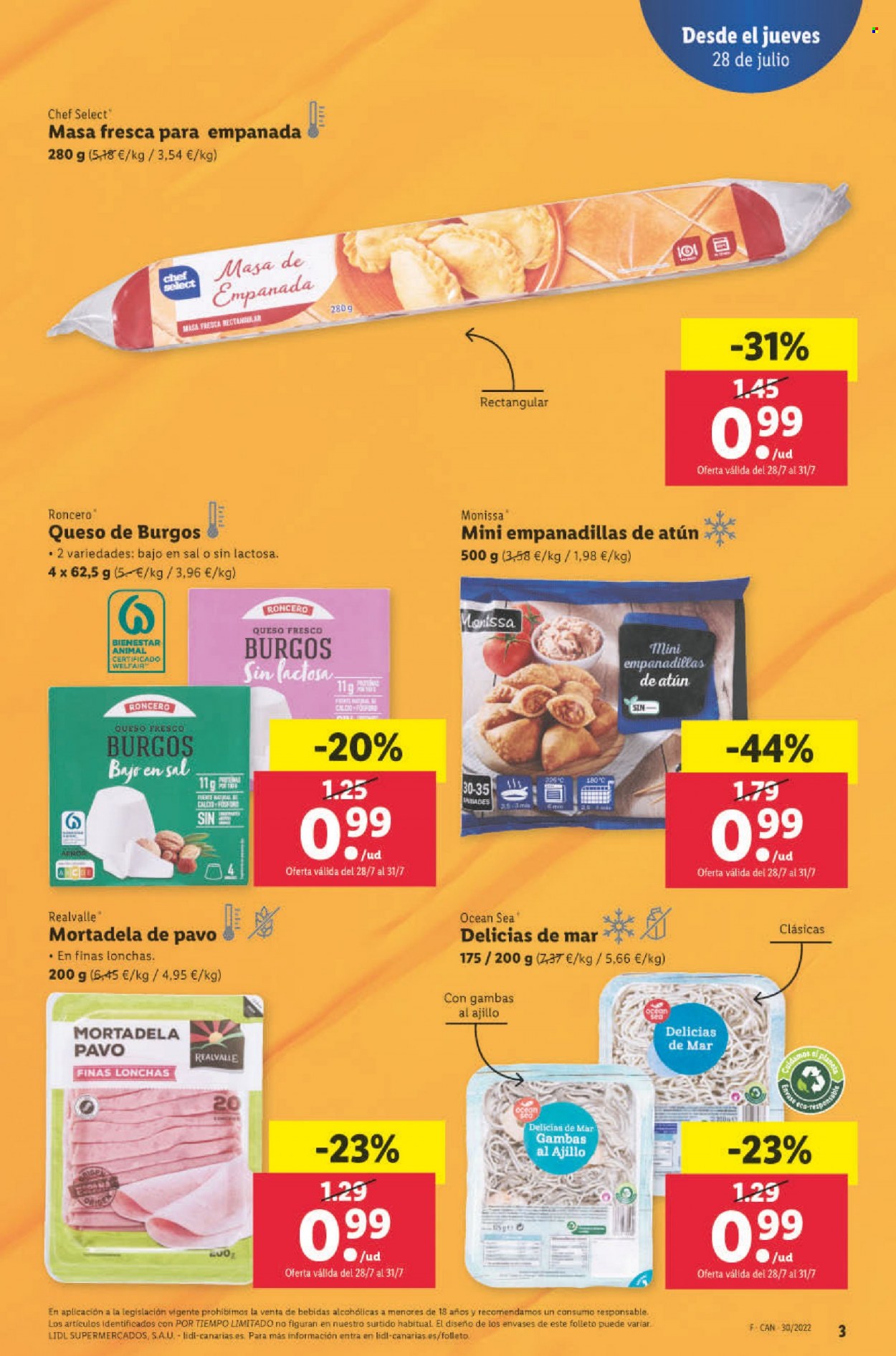 Folleto Lidl - 28/07/22 - 03/08/22. Página 3