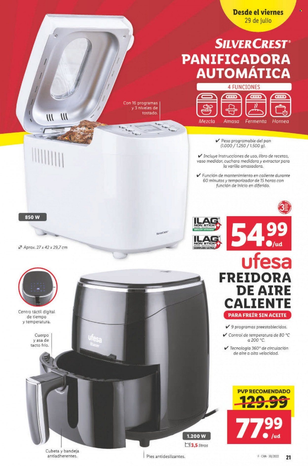 Folleto Lidl - 28/07/22 - 03/08/22. Página 21