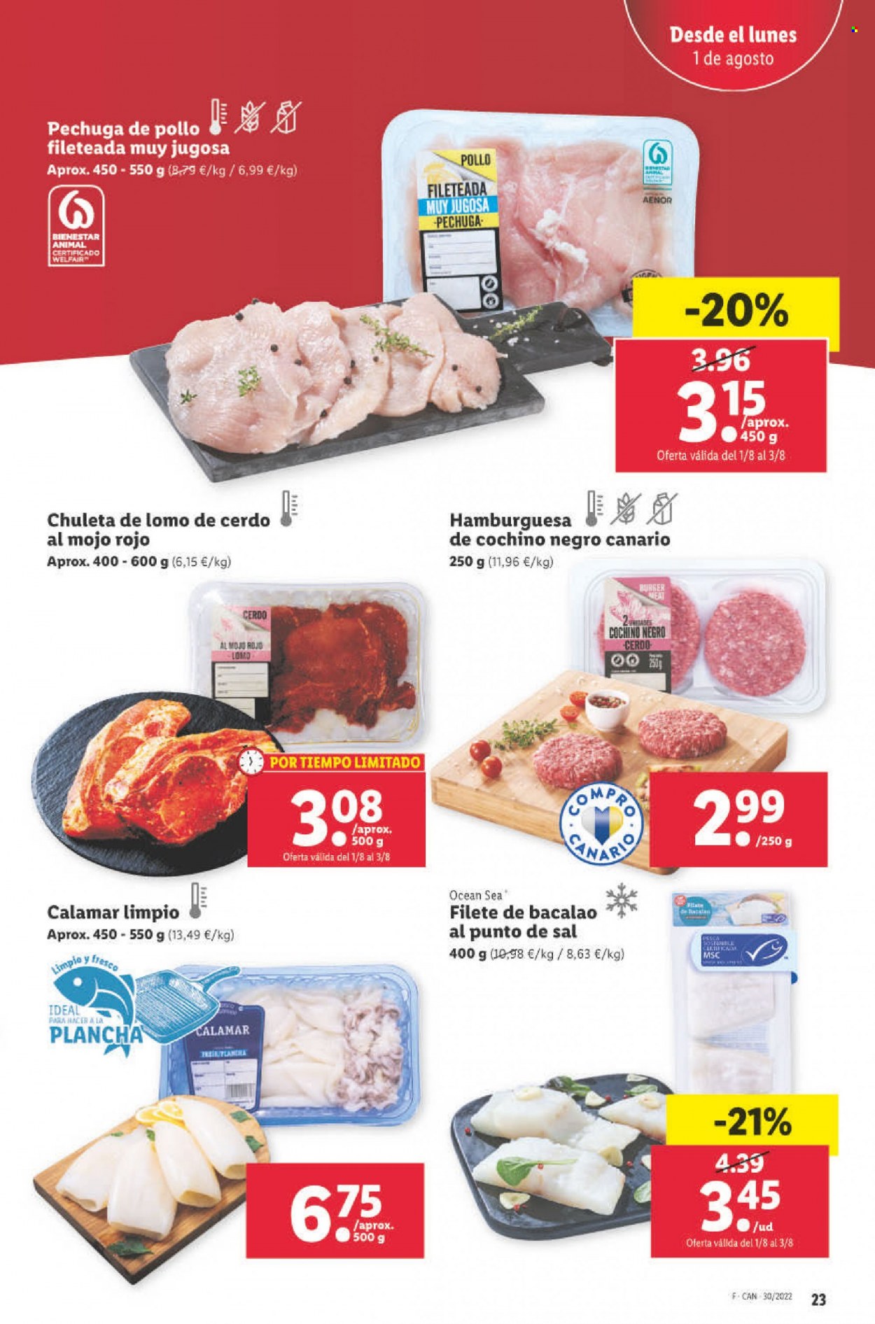 Folleto Lidl - 28/07/22 - 03/08/22. Página 23