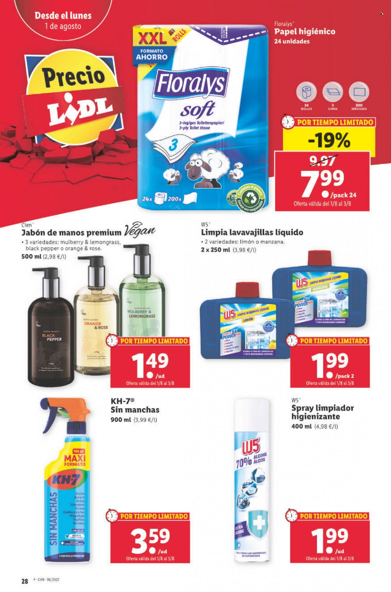 Folleto Lidl - 28/07/22 - 03/08/22. Página 28