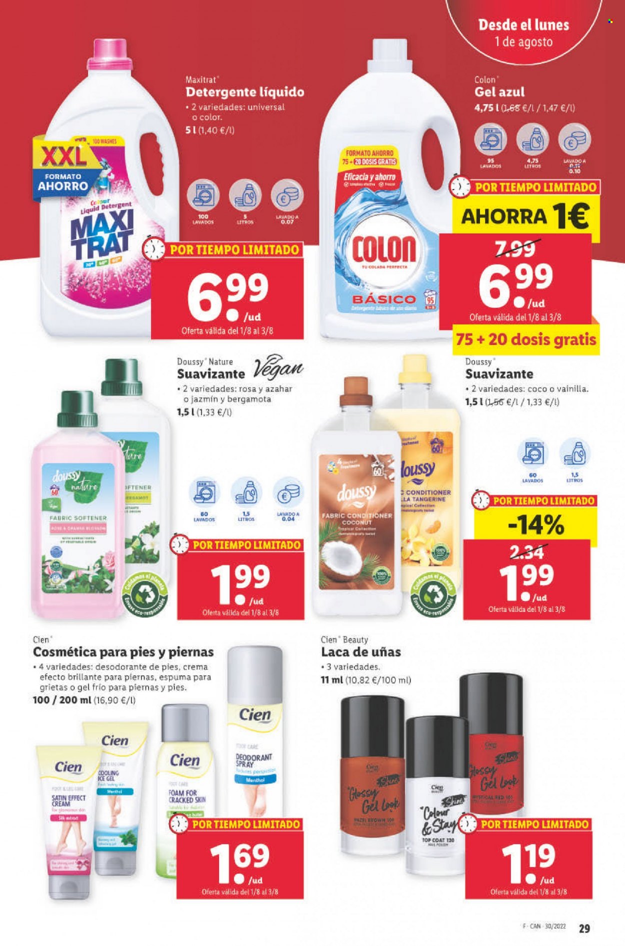 Folleto Lidl - 28/07/22 - 03/08/22. Página 29