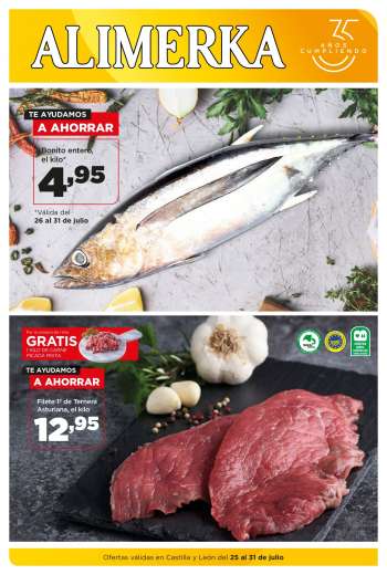 Folleto actual Alimerka - 25/07/22 - 31/07/22.
